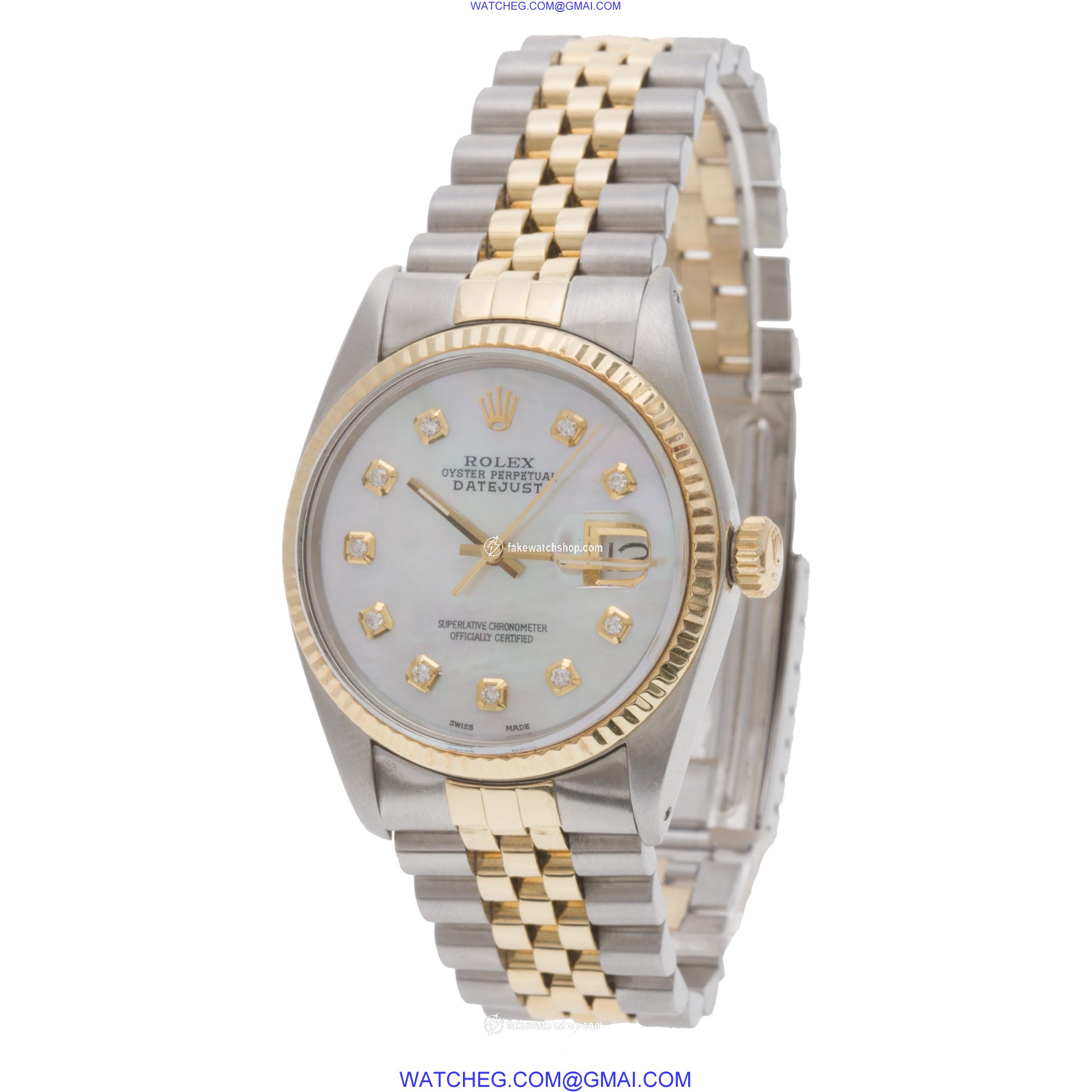 Rolex 16013 Datejust Automatic Male 14k yellow gold 3