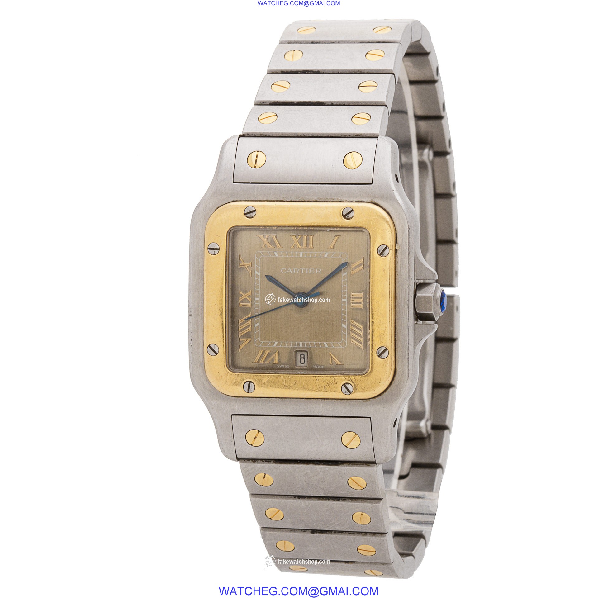 Cartier W20030C4 Santos Quartz Male Stainless Steel 3