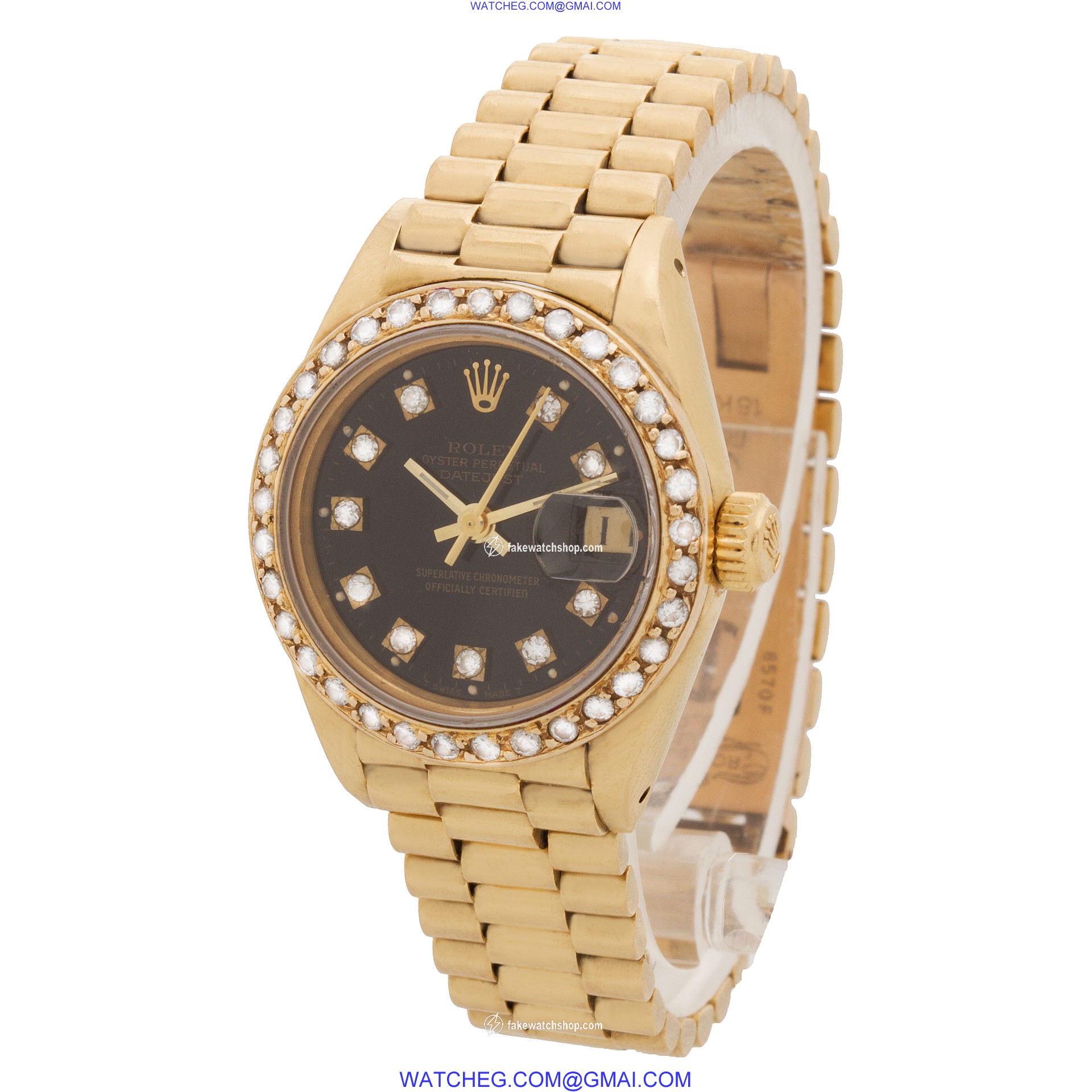 Rolex 69178 Datejust Automatic Female 18k yellow gold 3