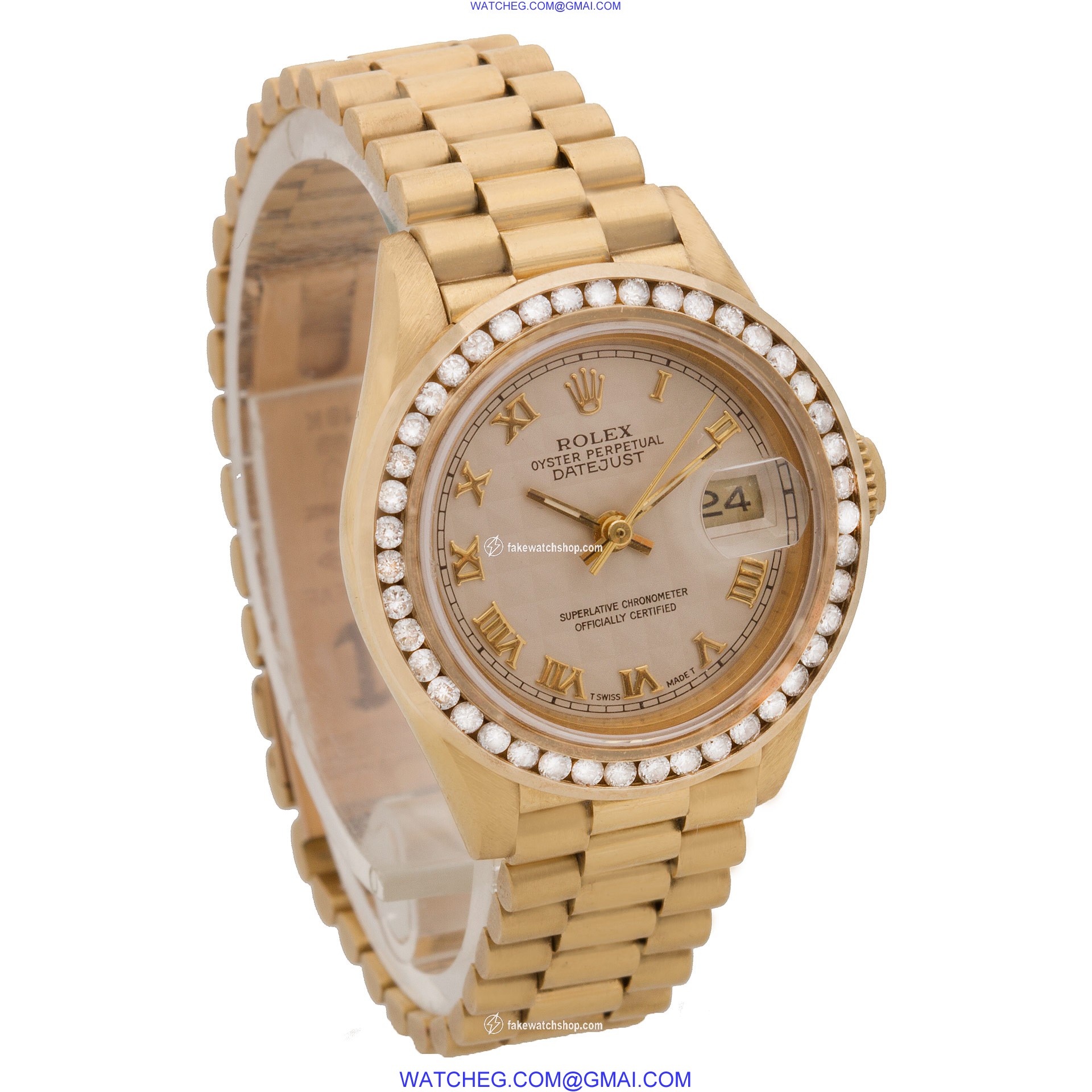 Rolex 69178 Datejust Automatic Female 18k yellow gold 3