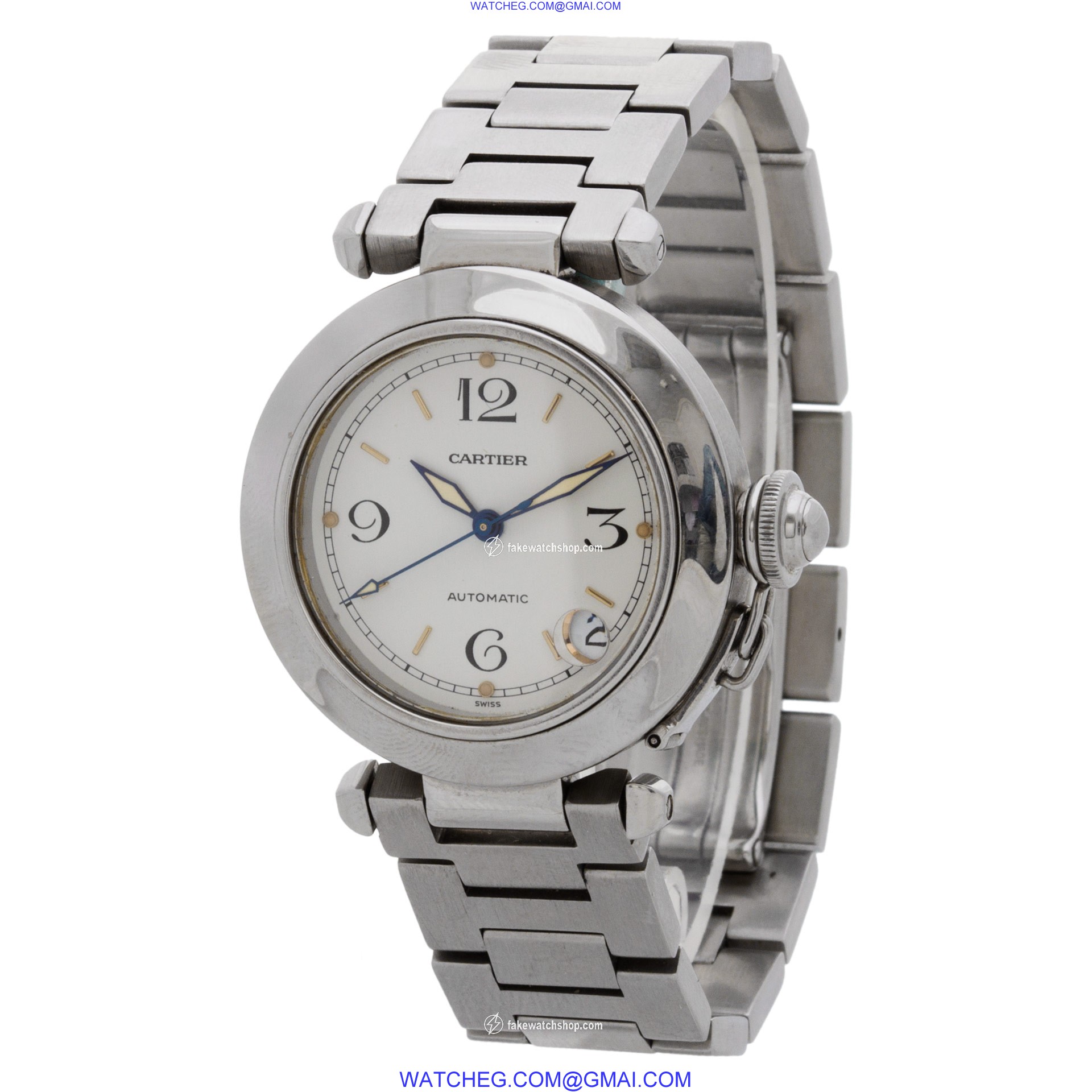 Cartier 2324 Pasha C Automatic Male Stainless Steel 3