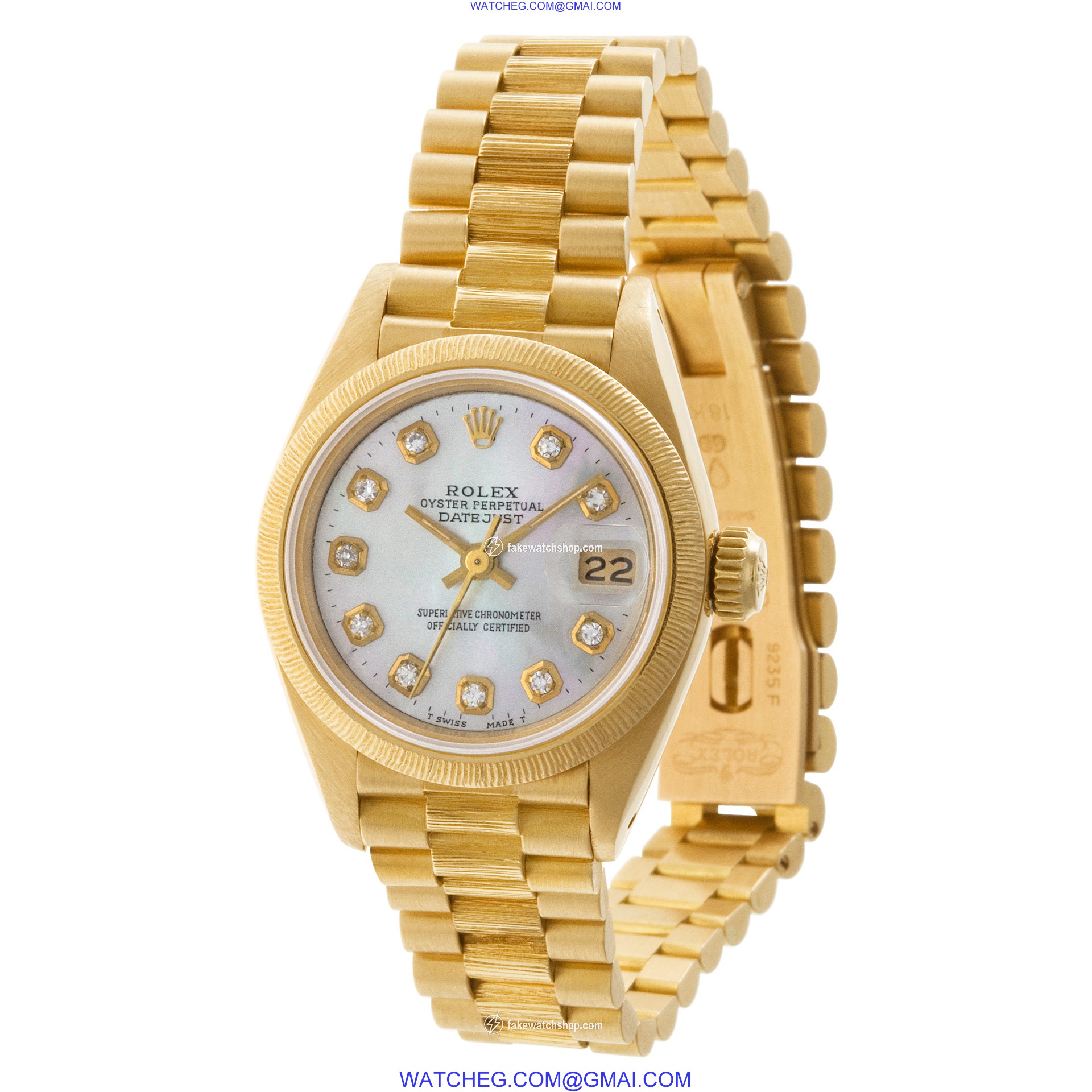 Rolex 69278 Datejust Automatic Female 18k yellow gold 3