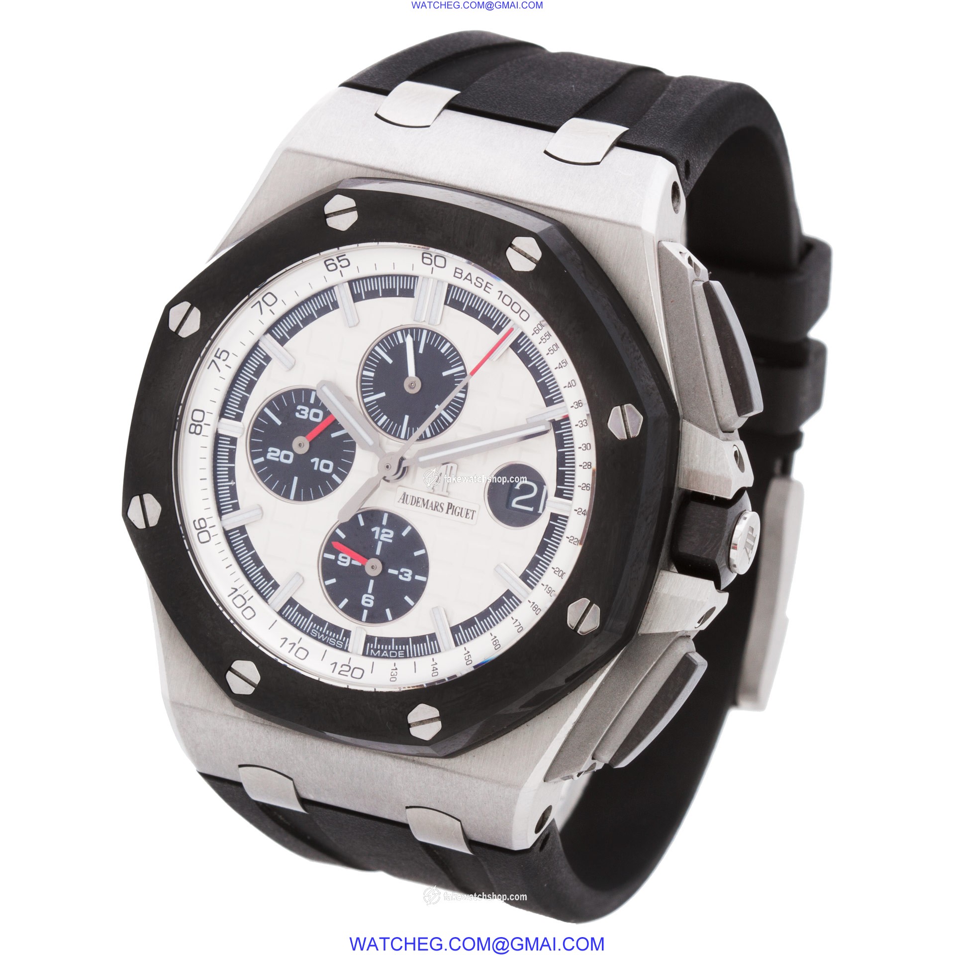 Audemars Piguet AP26400SOOOA002CA01 Offshore Automatic Male Stainless & Carbon fiber 3