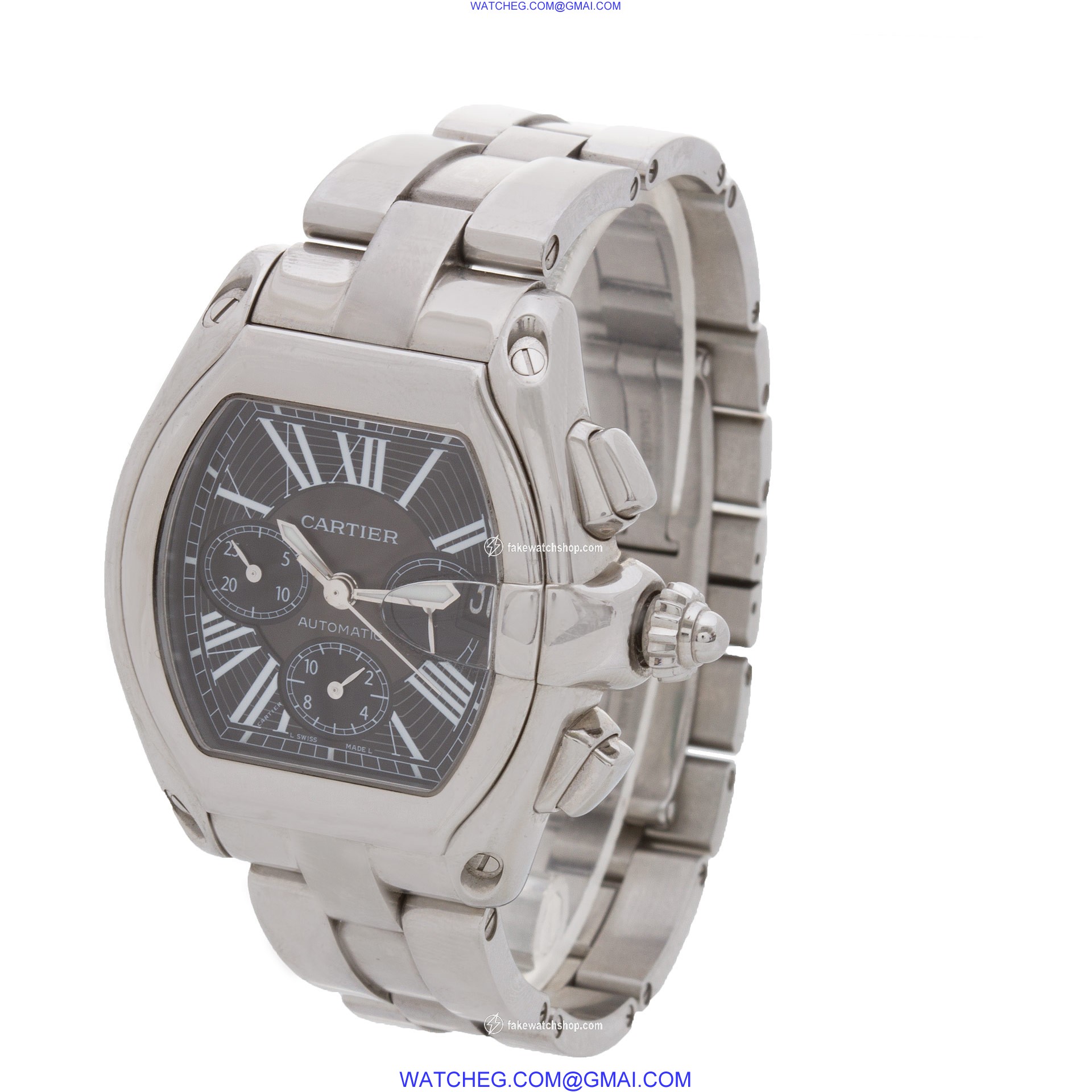 Cartier W62020X6 Roadster Automatic Male Stainless Steel 3