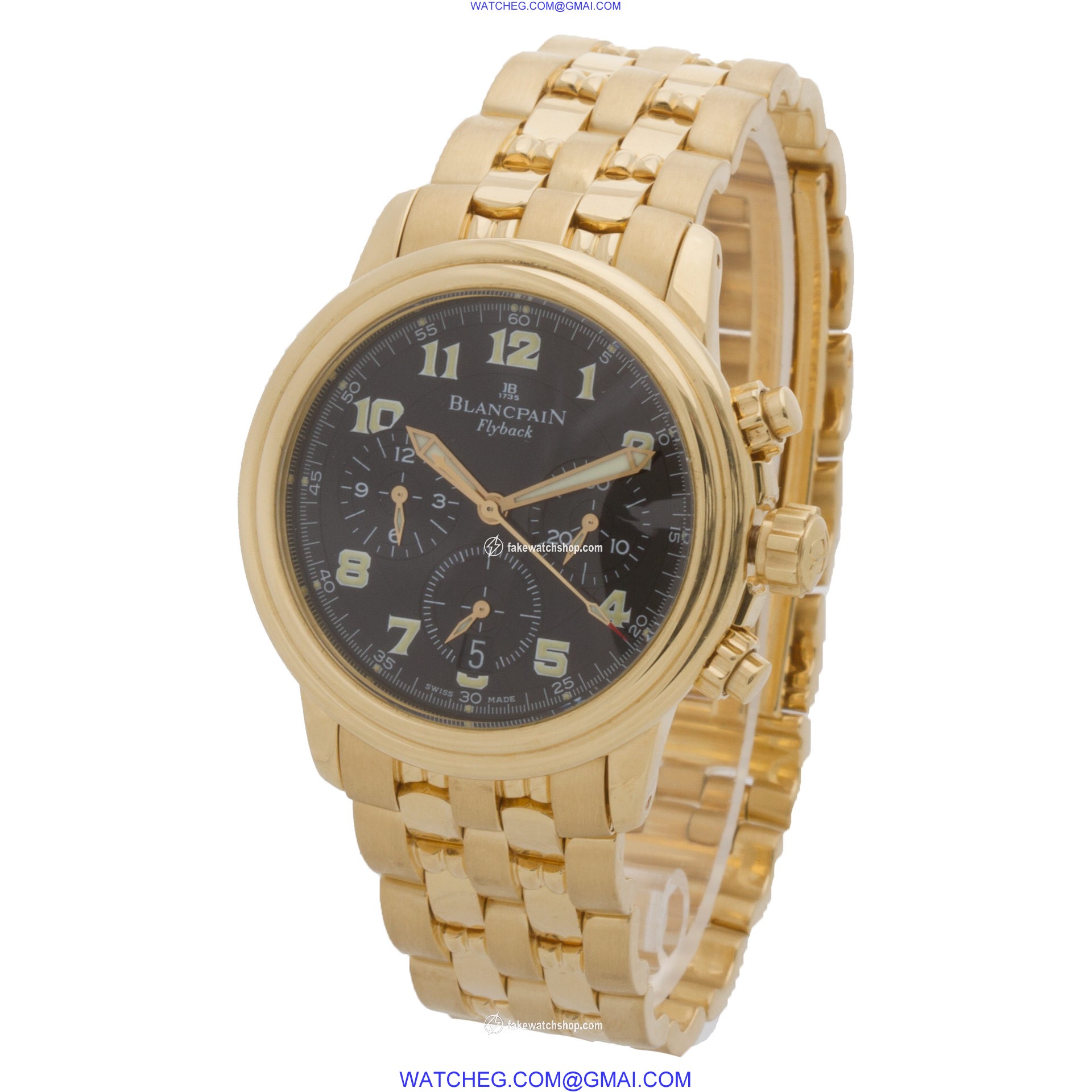 Blancpain 111 Flyback Chrono Automatic Male 18k yellow gold 3