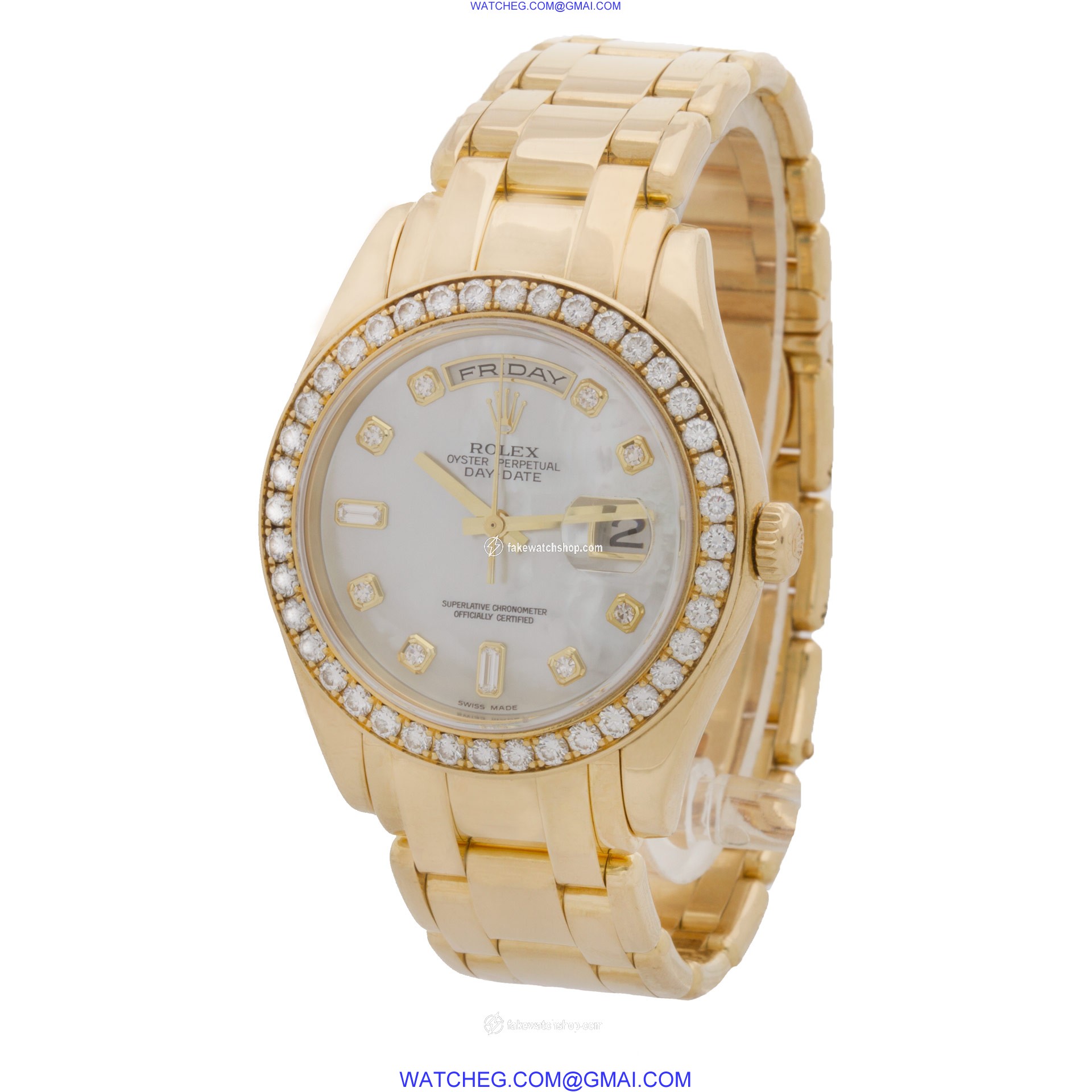 Rolex 18948 Masterpiece Automatic Male 18k yellow gold 3