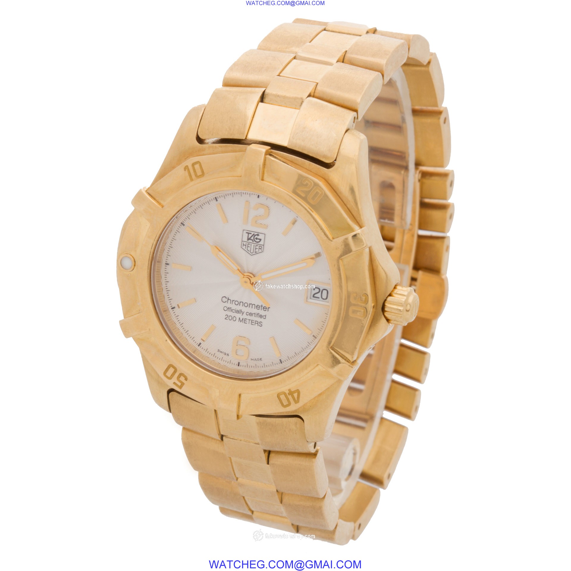 Tag Heuer WN5140.BG0351 2000 Automatic Male 18k yellow gold 3