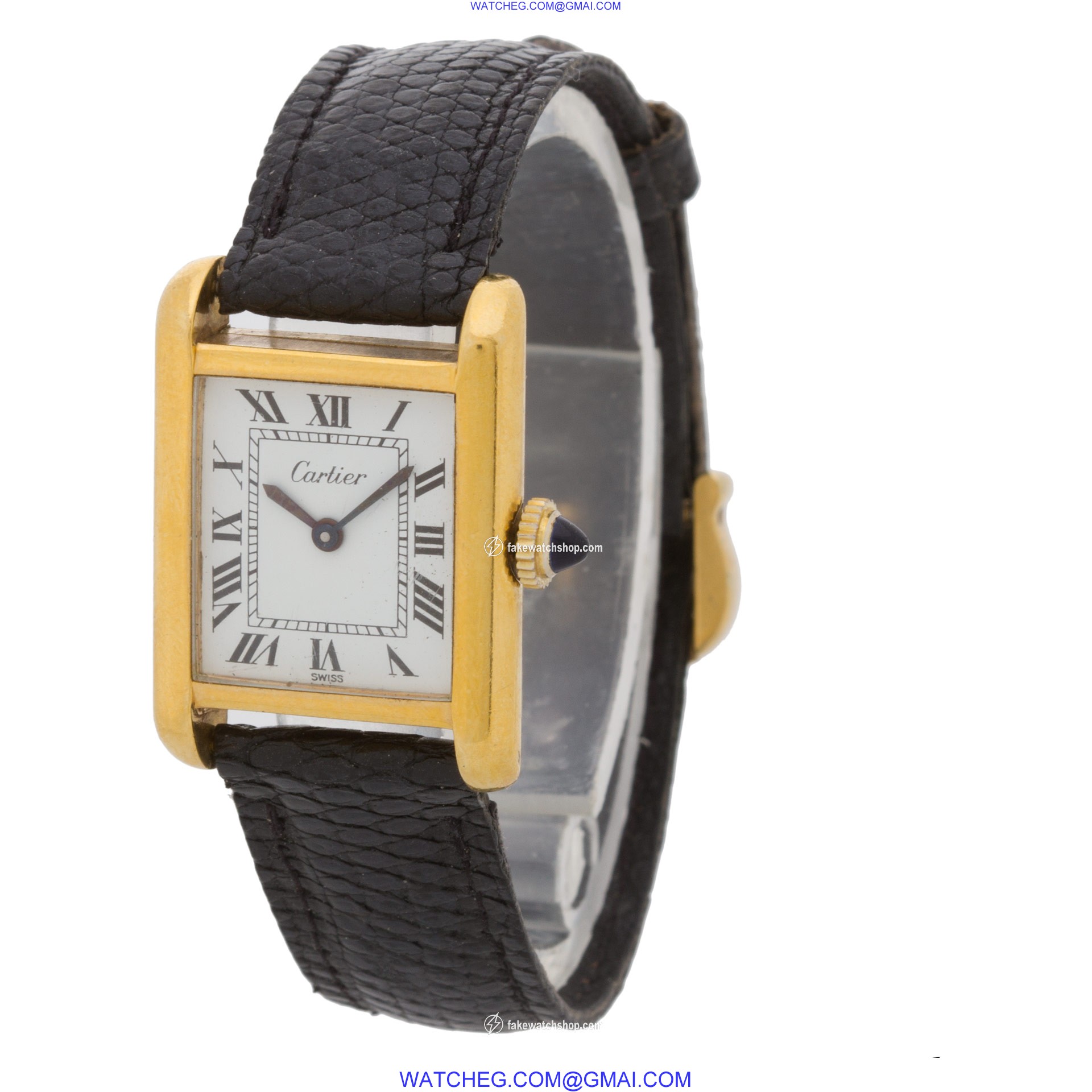 Cartier Cartier 2233 Tank Quartz Female Gold Fill 3