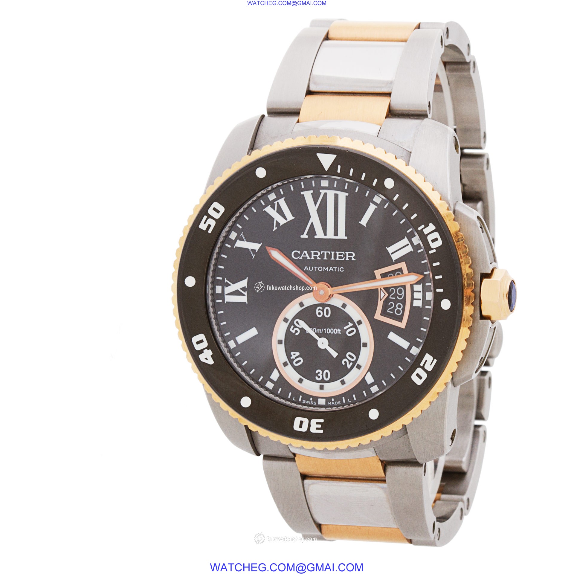 Cartier w7100054 Calibre Automatic Male Stainless Steel 3