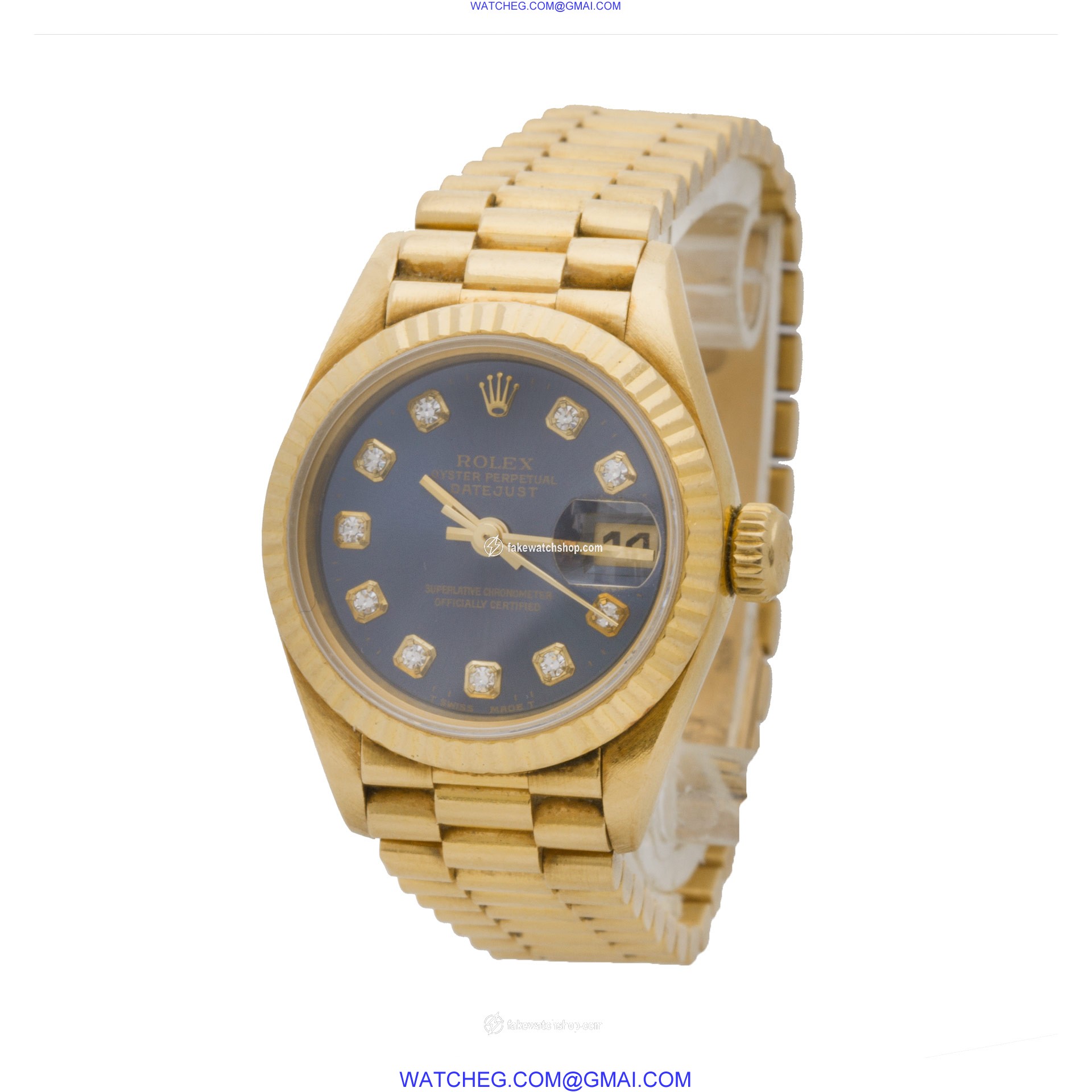 Rolex 69178 Datejust Automatic Female 18k yellow gold 3