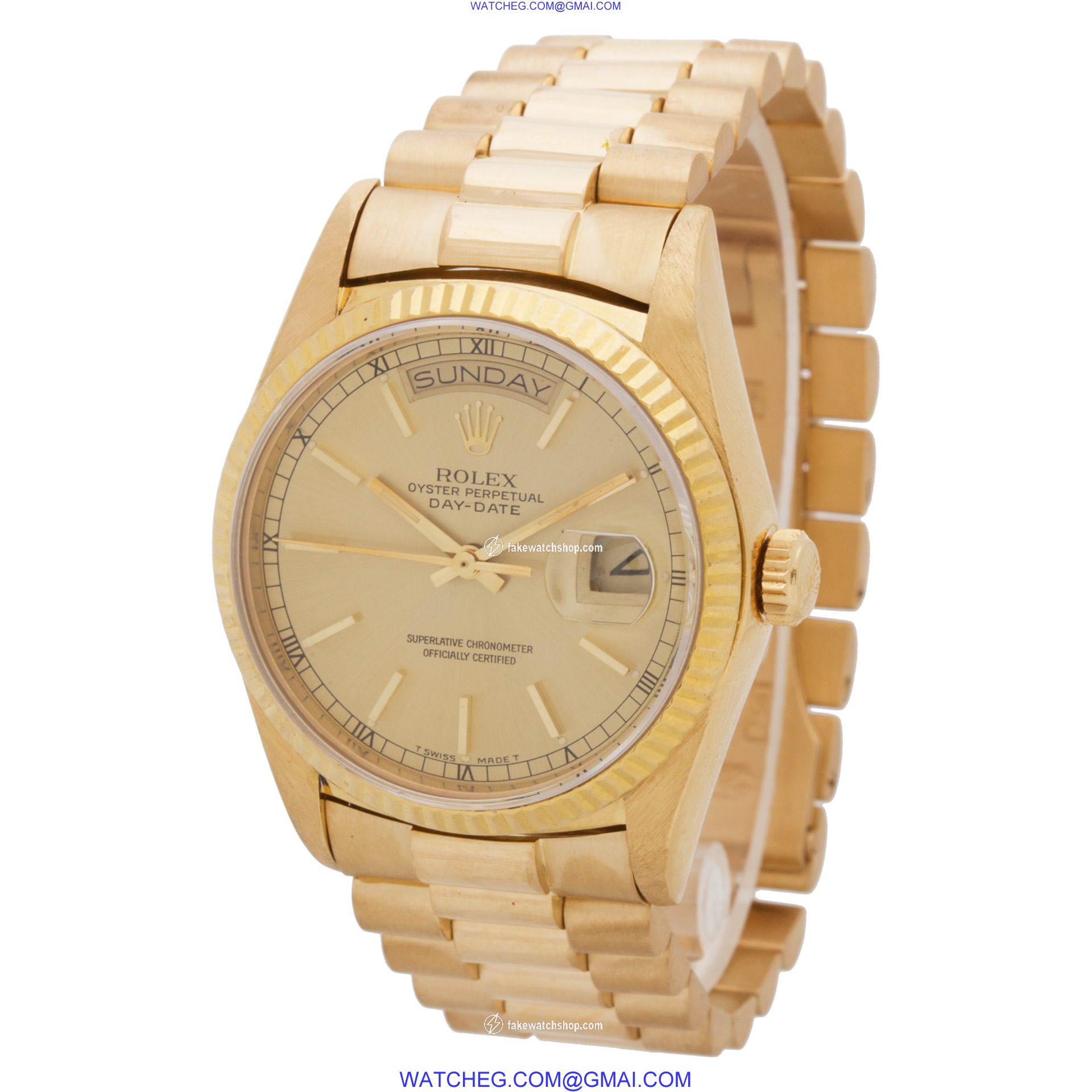 Rolex 18038 Day-Date Automatic Male 18k yellow gold 3