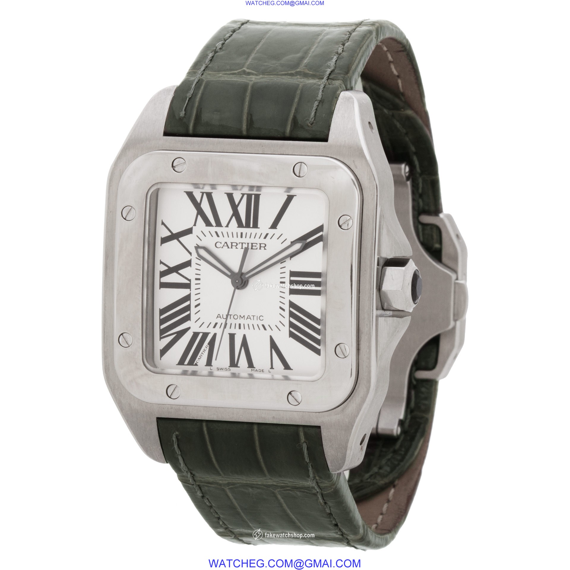 Cartier W20073X8 Santos Automatic Male Stainless Steel 3