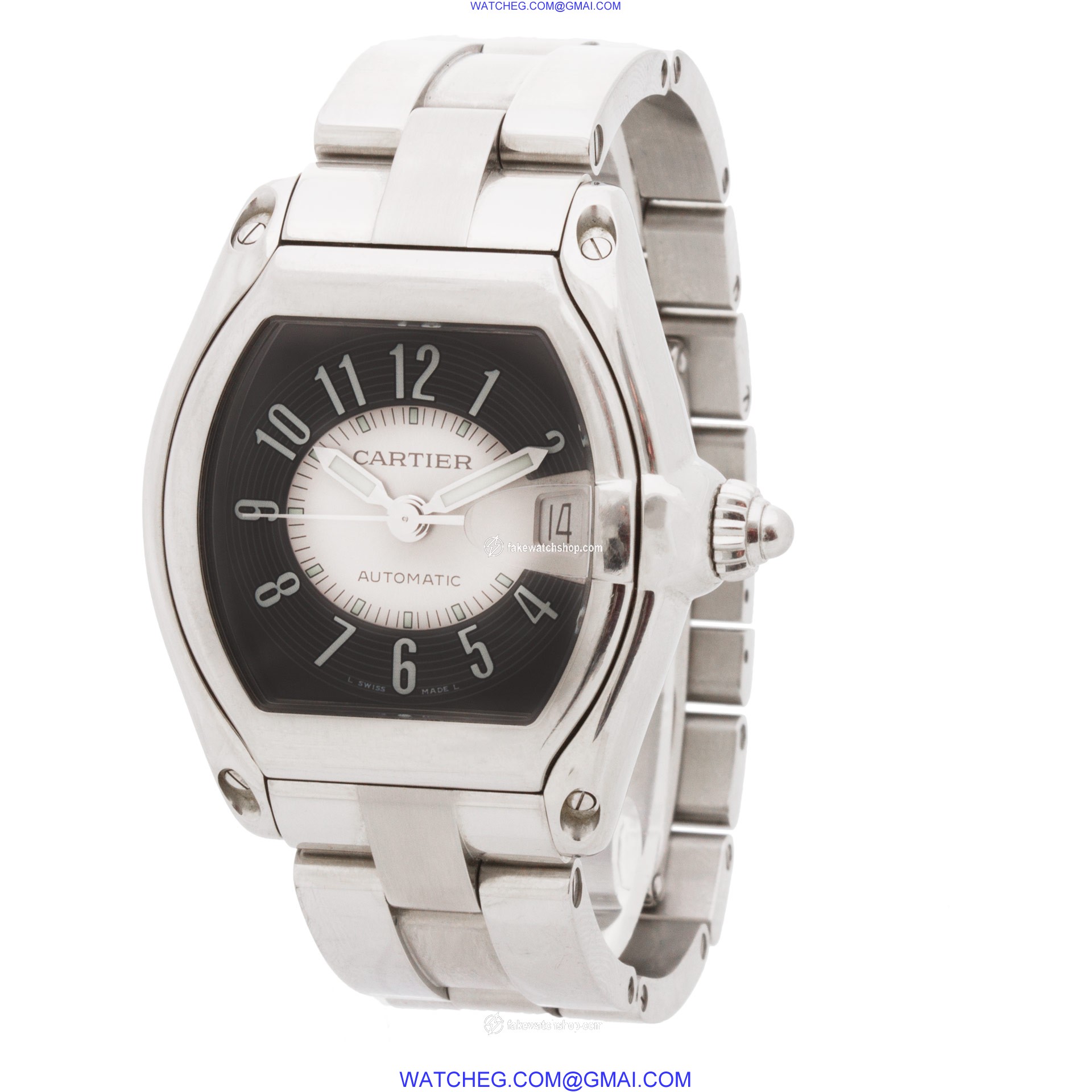 Cartier W62001V3 Roadster Automatic Male Stainless Steel 3