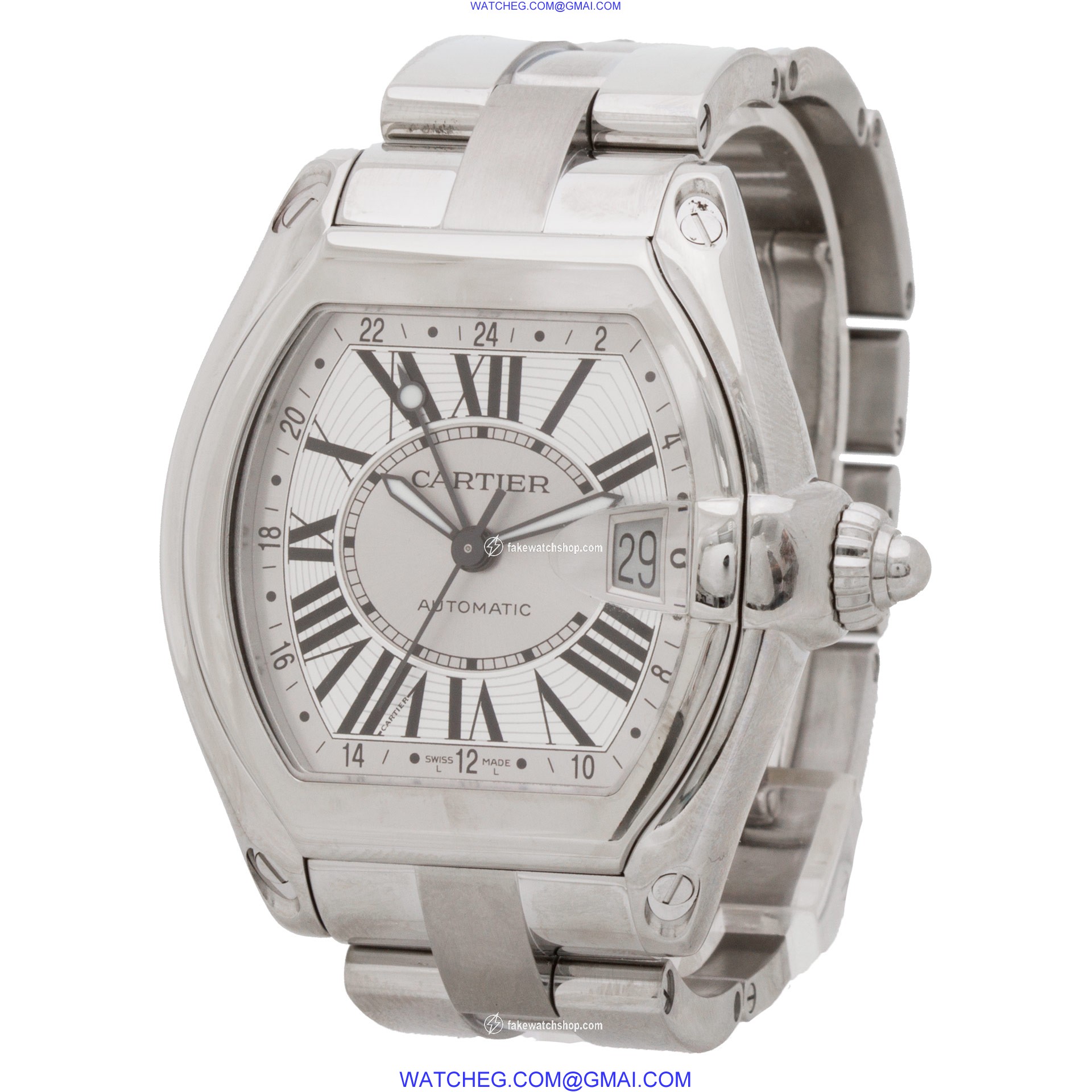 Cartier W6206017 Roadster Automatic Male Stainless Steel 3