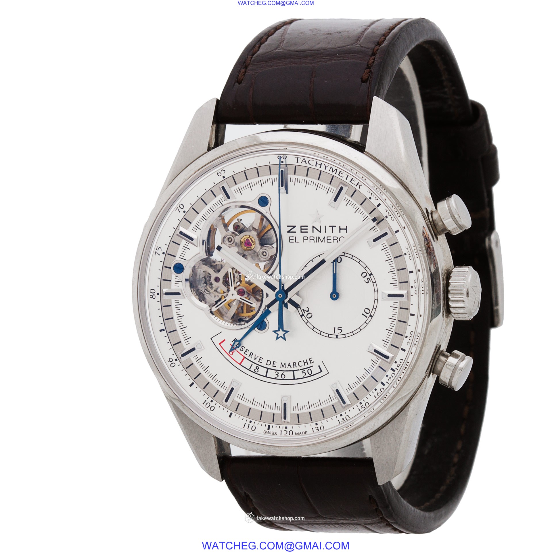 Zenith 03.2080.4021/01.C494 Chronomaster Automatic Male Stainless Steel 3