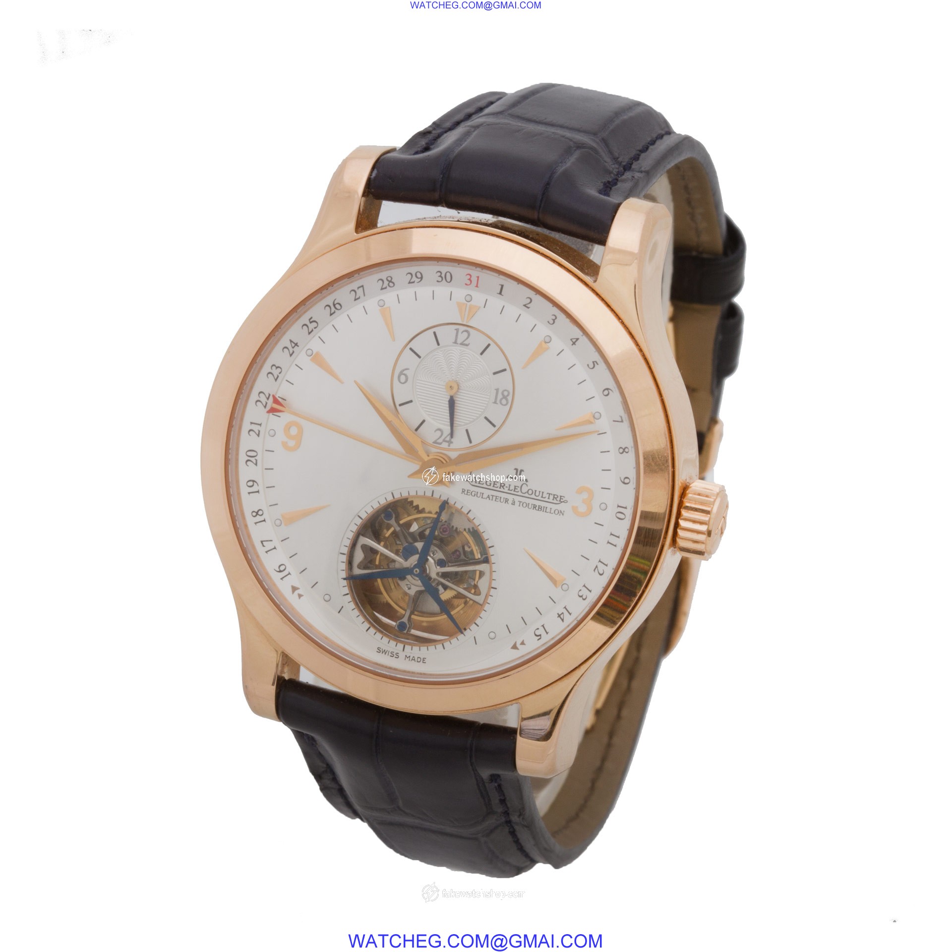 Jaeger LeCoultre q1652420 Tourbillon Automatic Male 18k rose gold 3
