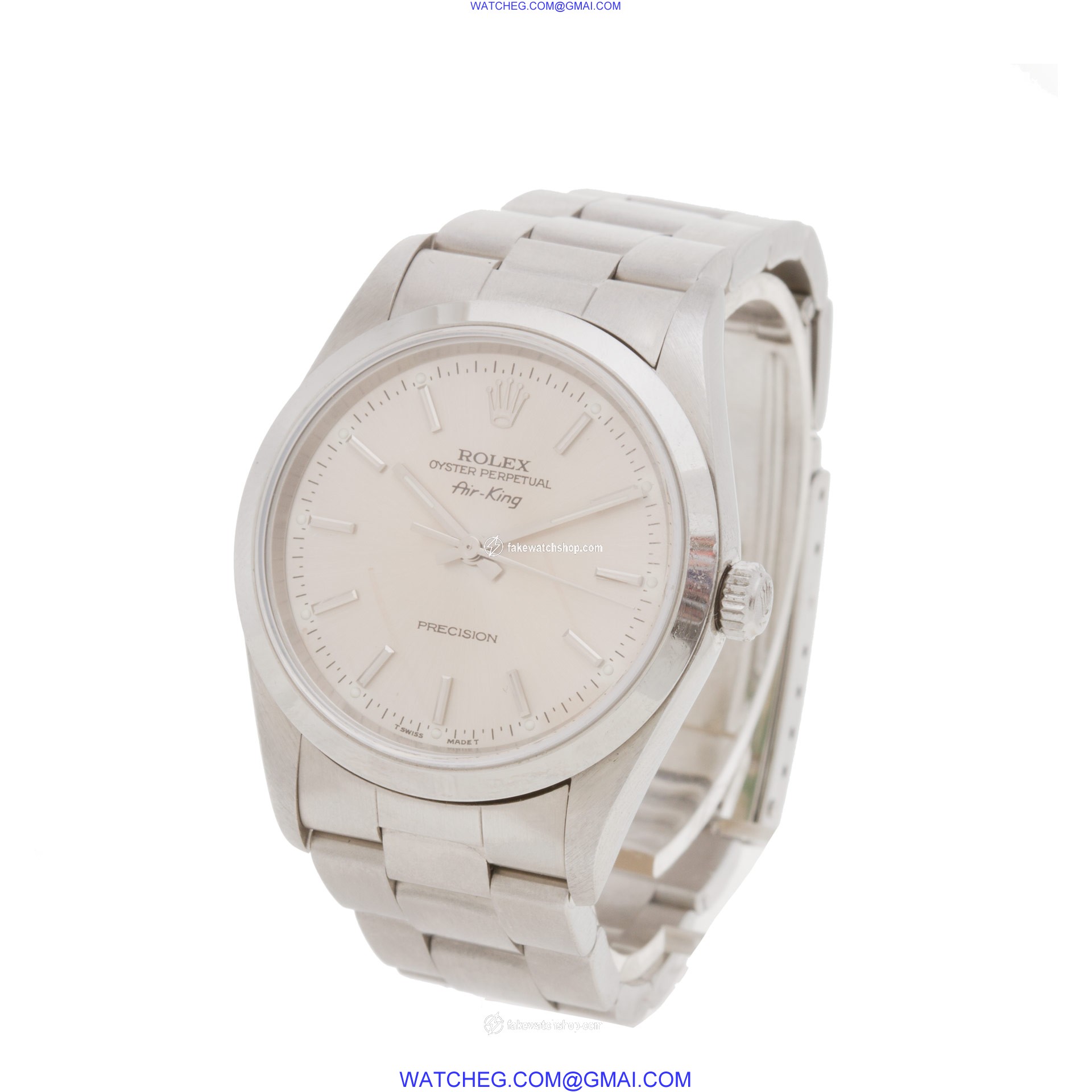 Rolex 14000 Air King Automatic Unisex Stainless Steel 3