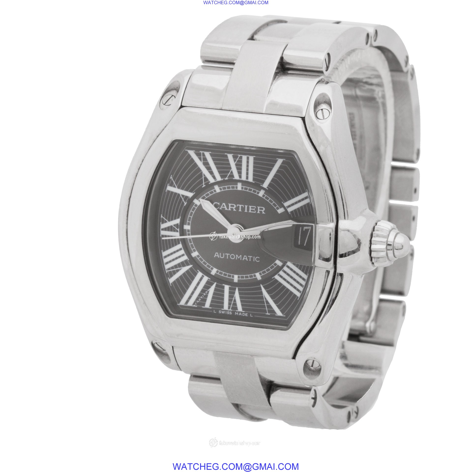 Cartier 2510 Roadster Automatic Unisex Stainless Steel 3
