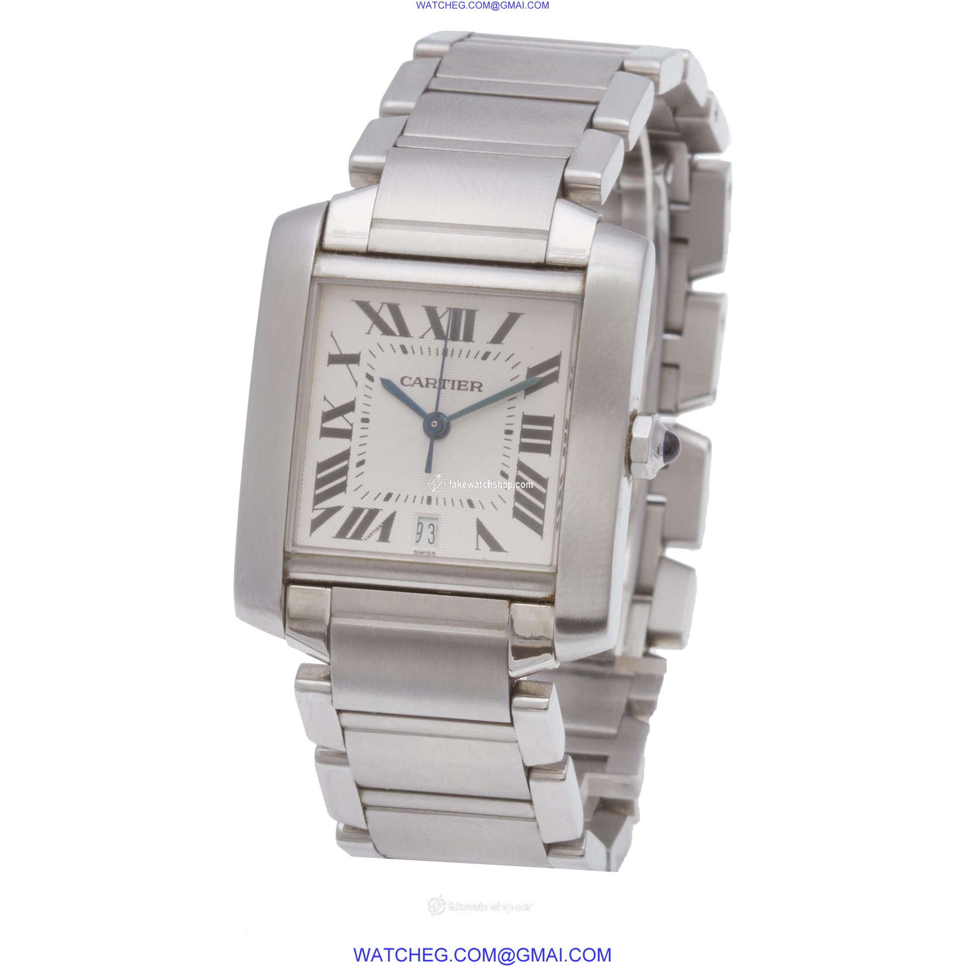 Cartier W51002q3 Tank Francaise Automatic Male Stainless Steel 3