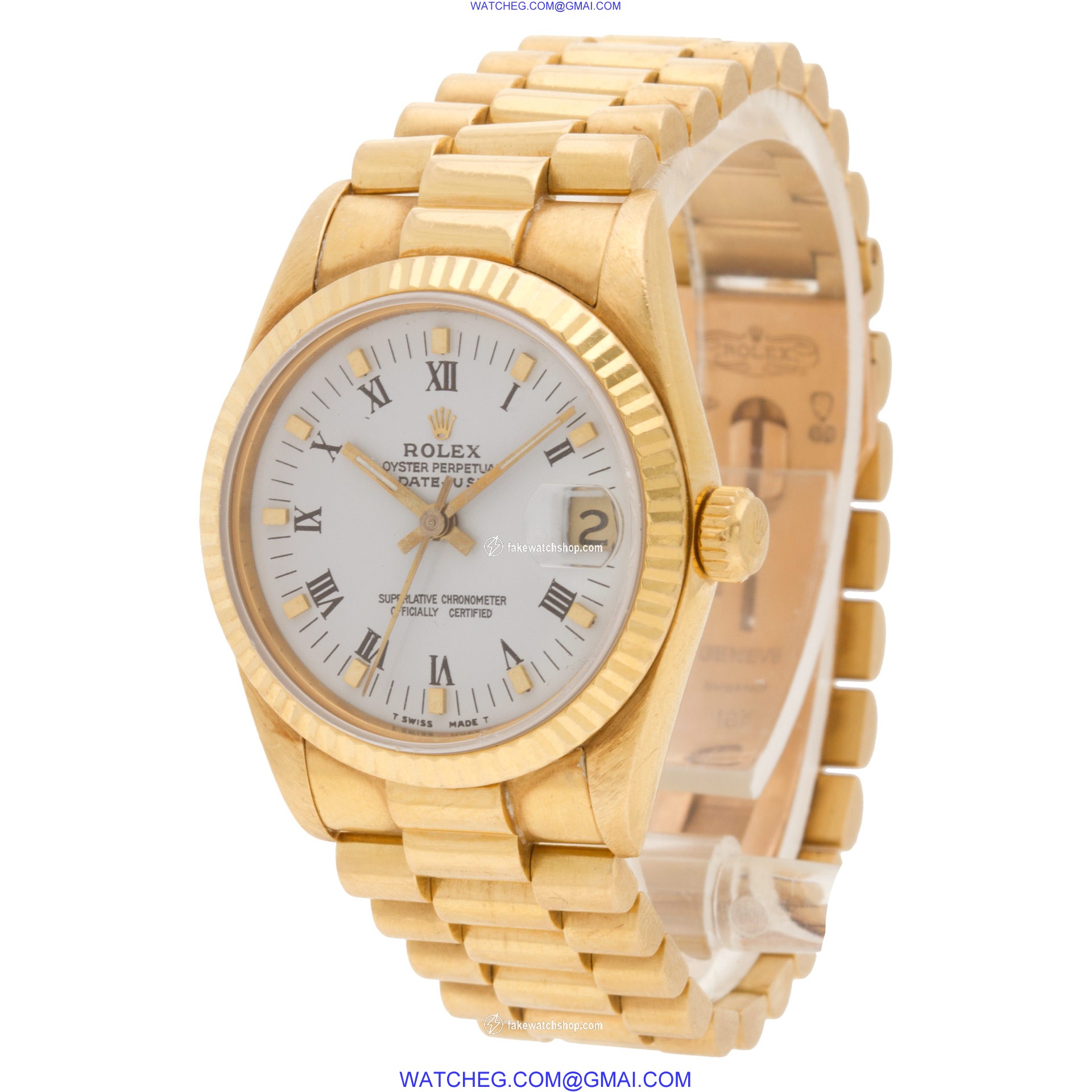 Rolex 68278 Datejust Automatic Female 18k yellow gold 3