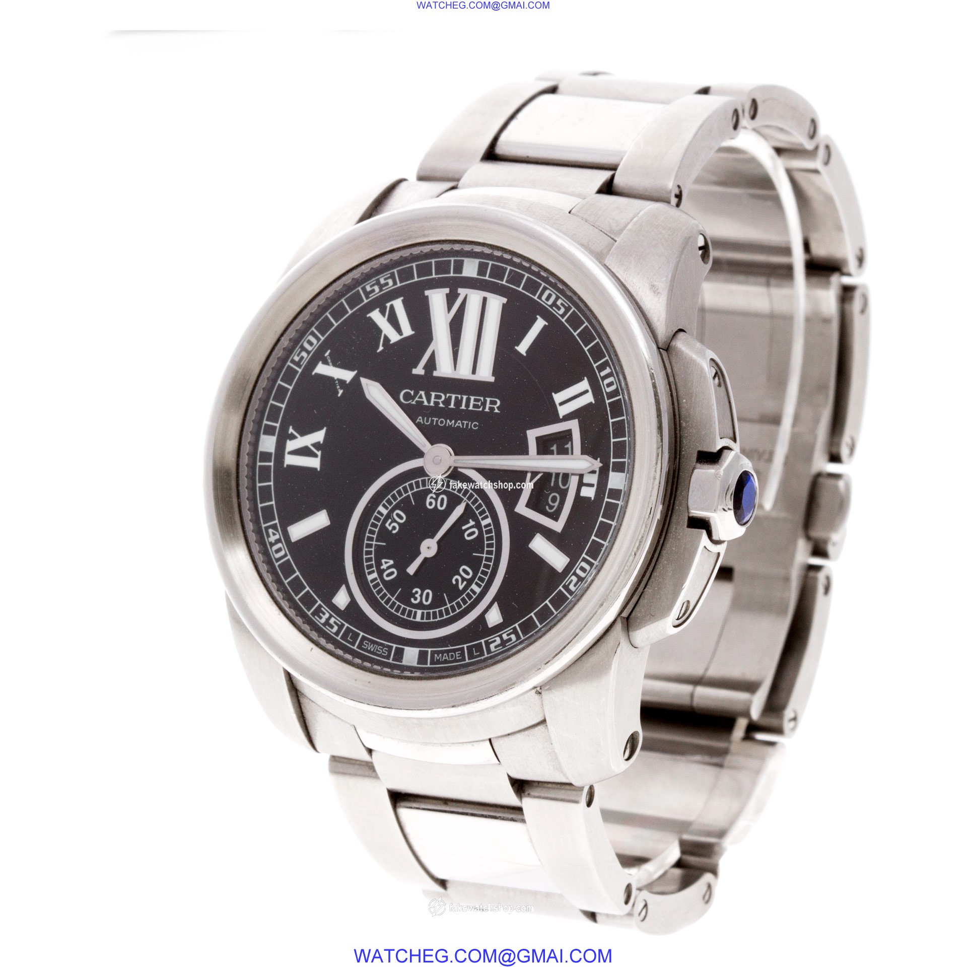 Cartier W7100016 Calibre Automatic Male Stainless Steel 3