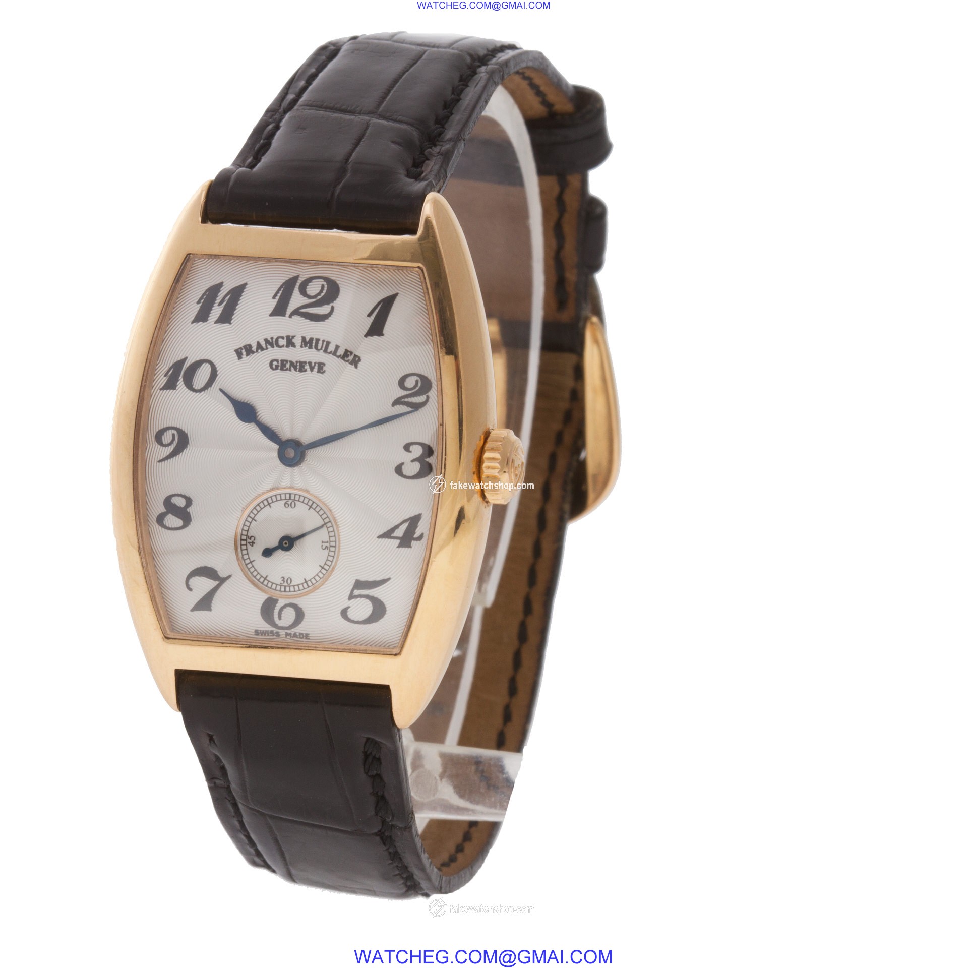 Franck Muller 7501 S6 MM Curvex Manual Female 18k yellow gold 3
