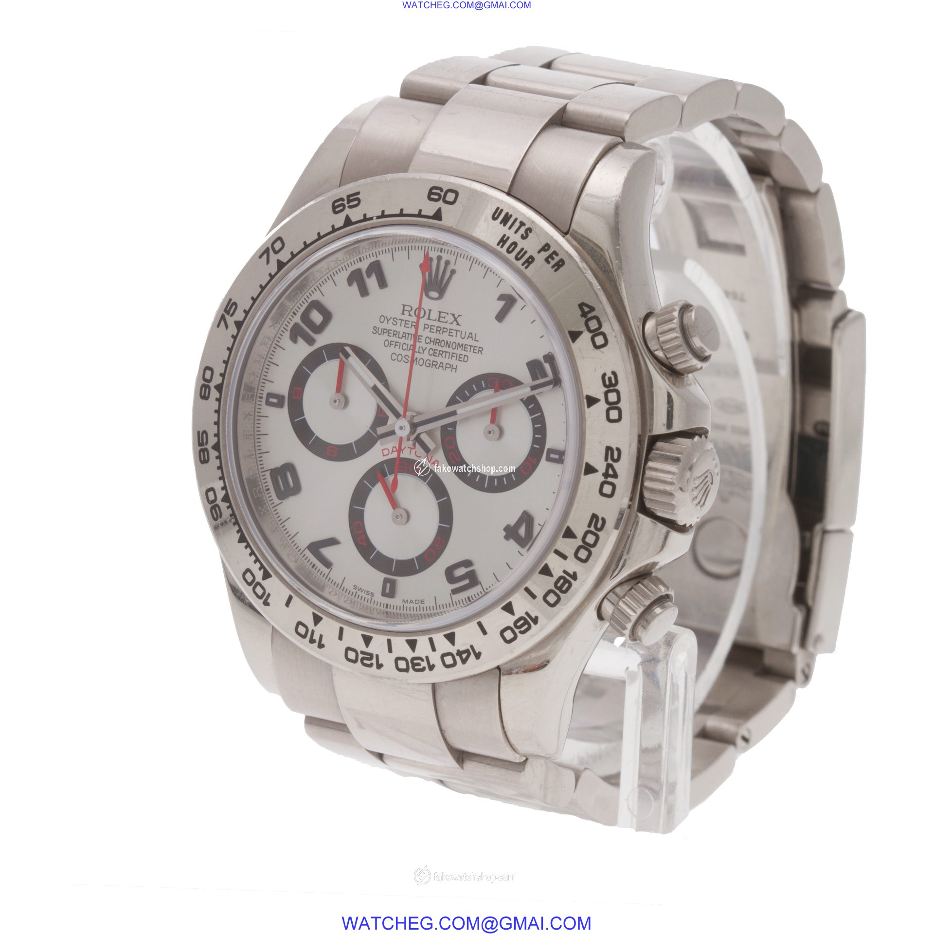 Rolex 116509 Daytona Automatic Unisex 18k White Gold 3