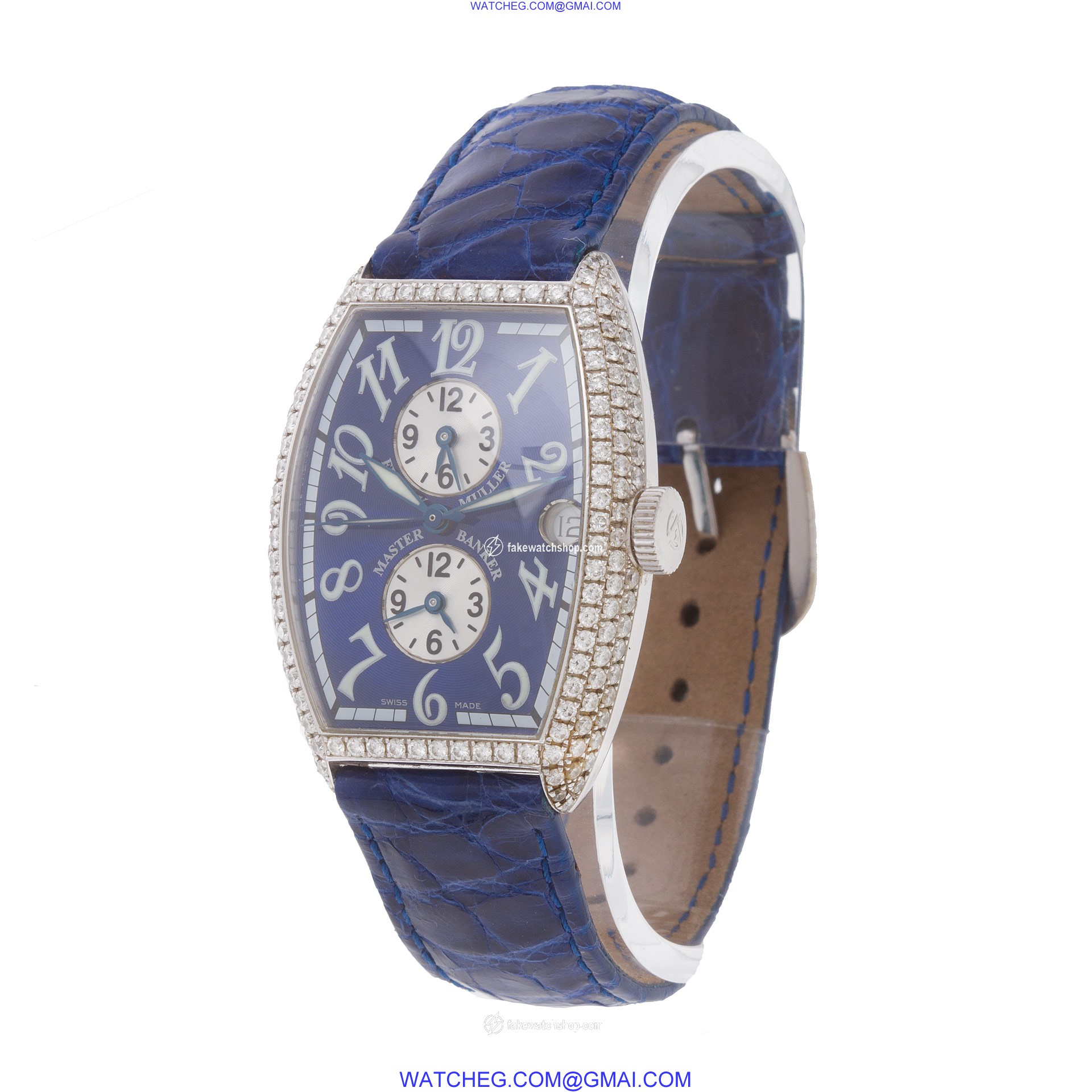 Franck Muller 5850MBD Master of Complication Automatic Male 18k White Gold 3