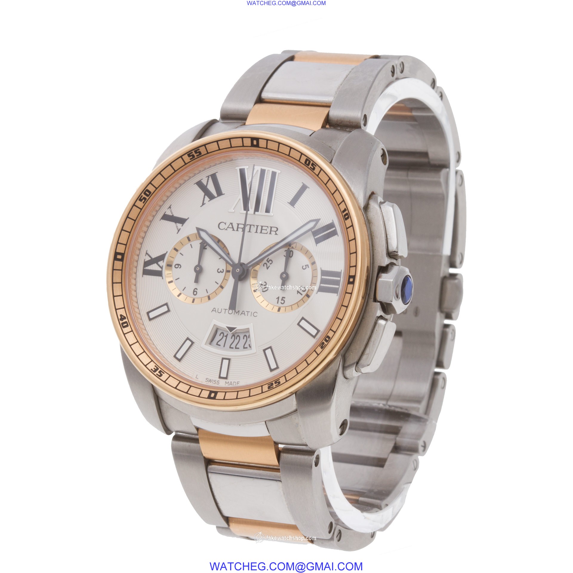 Cartier W7100042 Calibre Automatic Male Stainless Steel 3