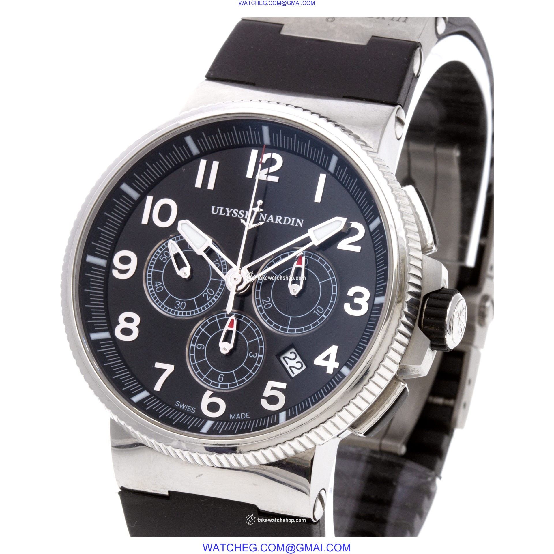 Ulysse Nardin 1503-150 Marine Automatic Male Stainless Steel 3