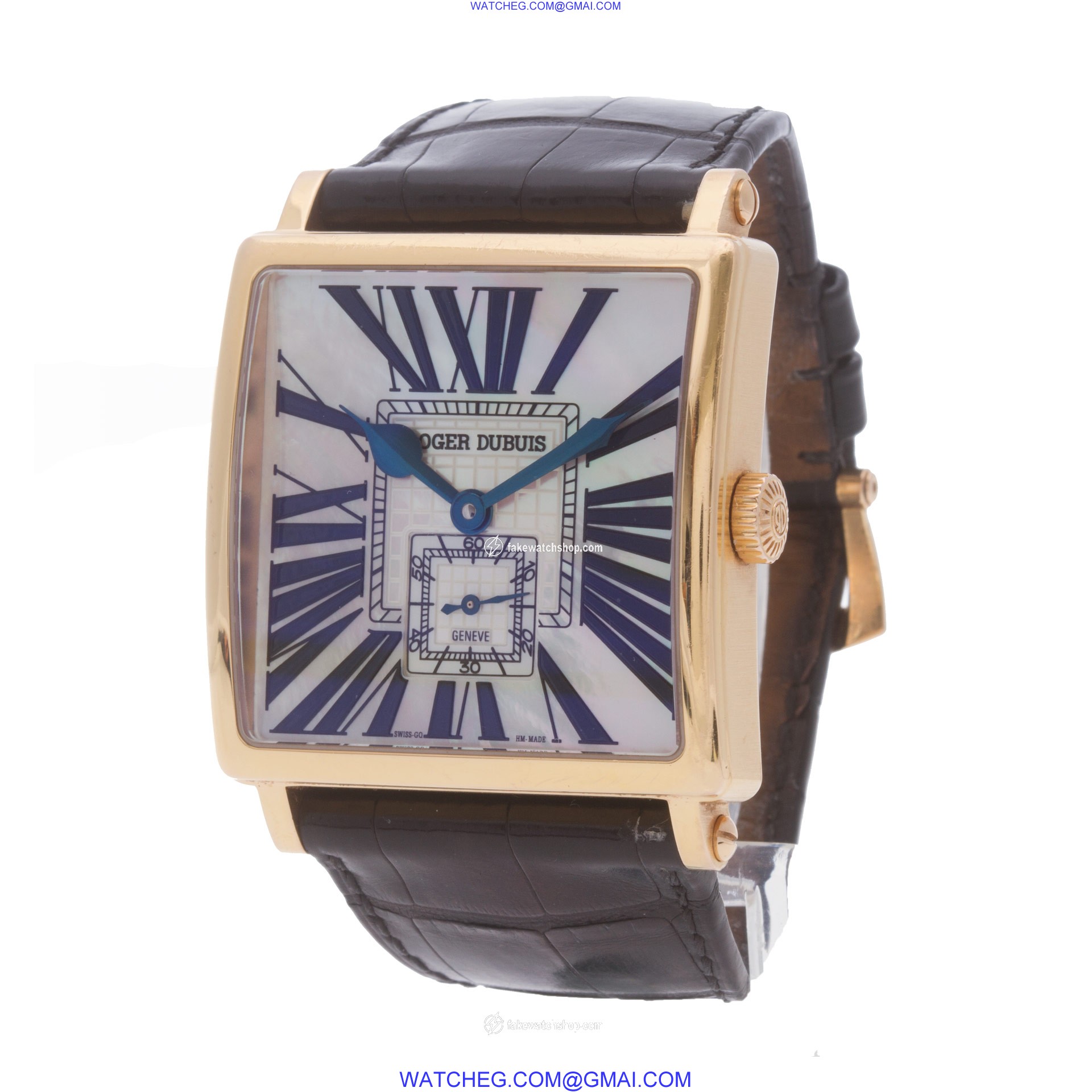 Roger Dubuis G43.14.5 Golden Square Automatic Male 18k Pink Gold 3