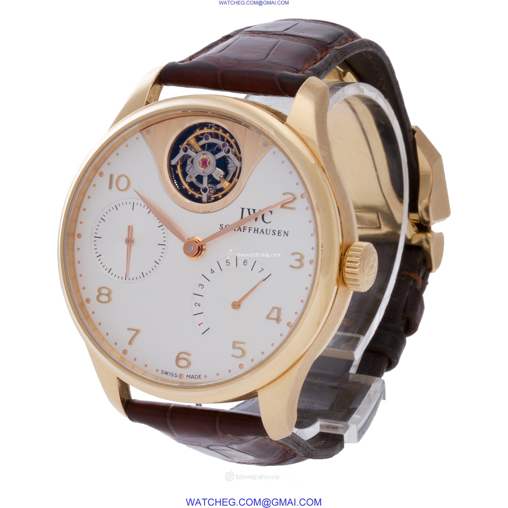 IWC IW504202 Portuguese Automatic Male 18k rose gold 3