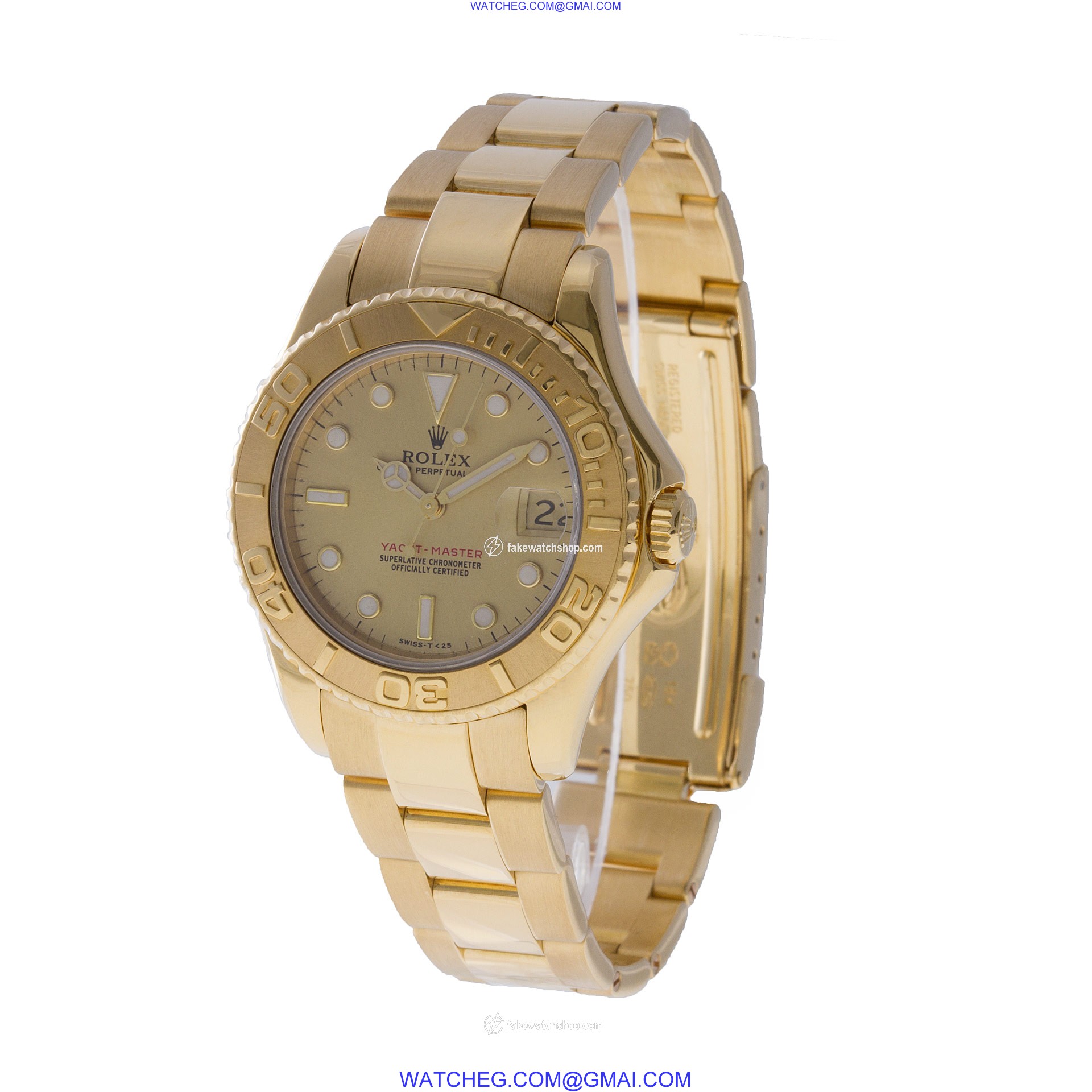 Rolex 68628 Yacht-Master Automatic Unisex 18k yellow gold 3
