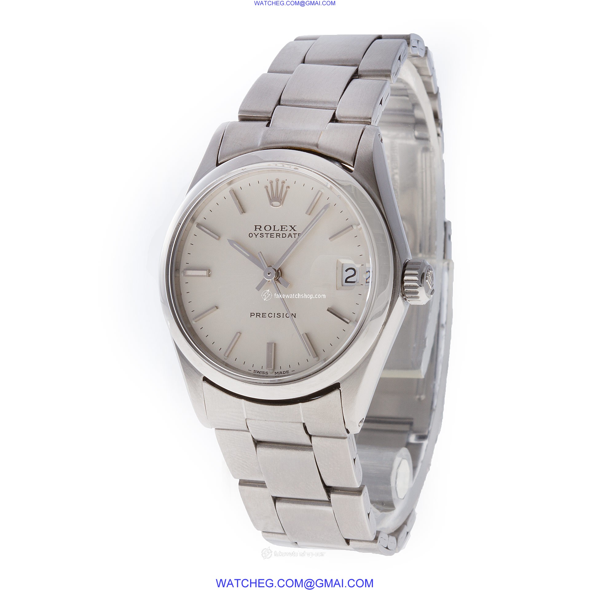 Rolex 6466 oysterdate Manual Unisex Stainless Steel 3