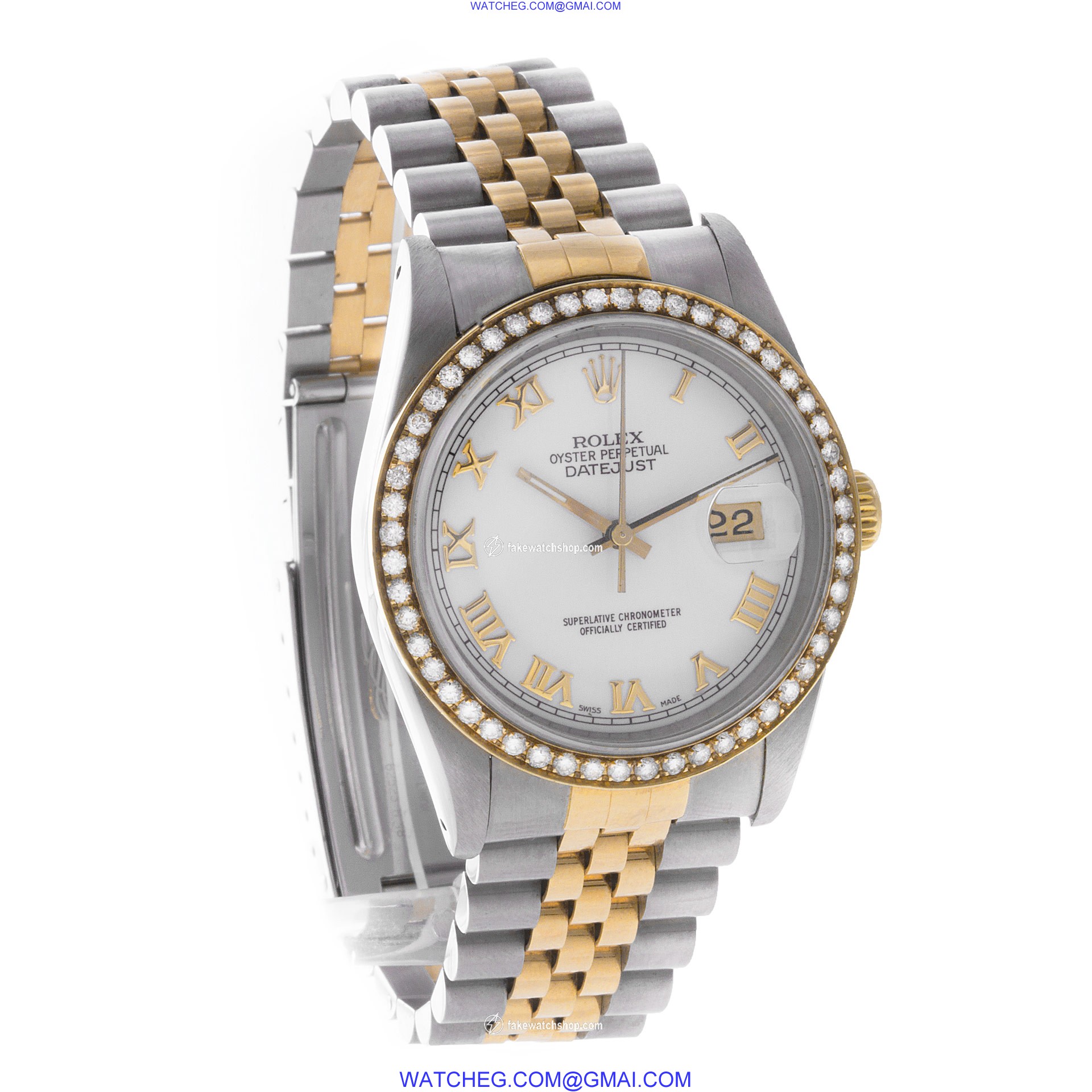 Rolex 16233 Datejust Automatic Male 18k Yellow Gold 3
