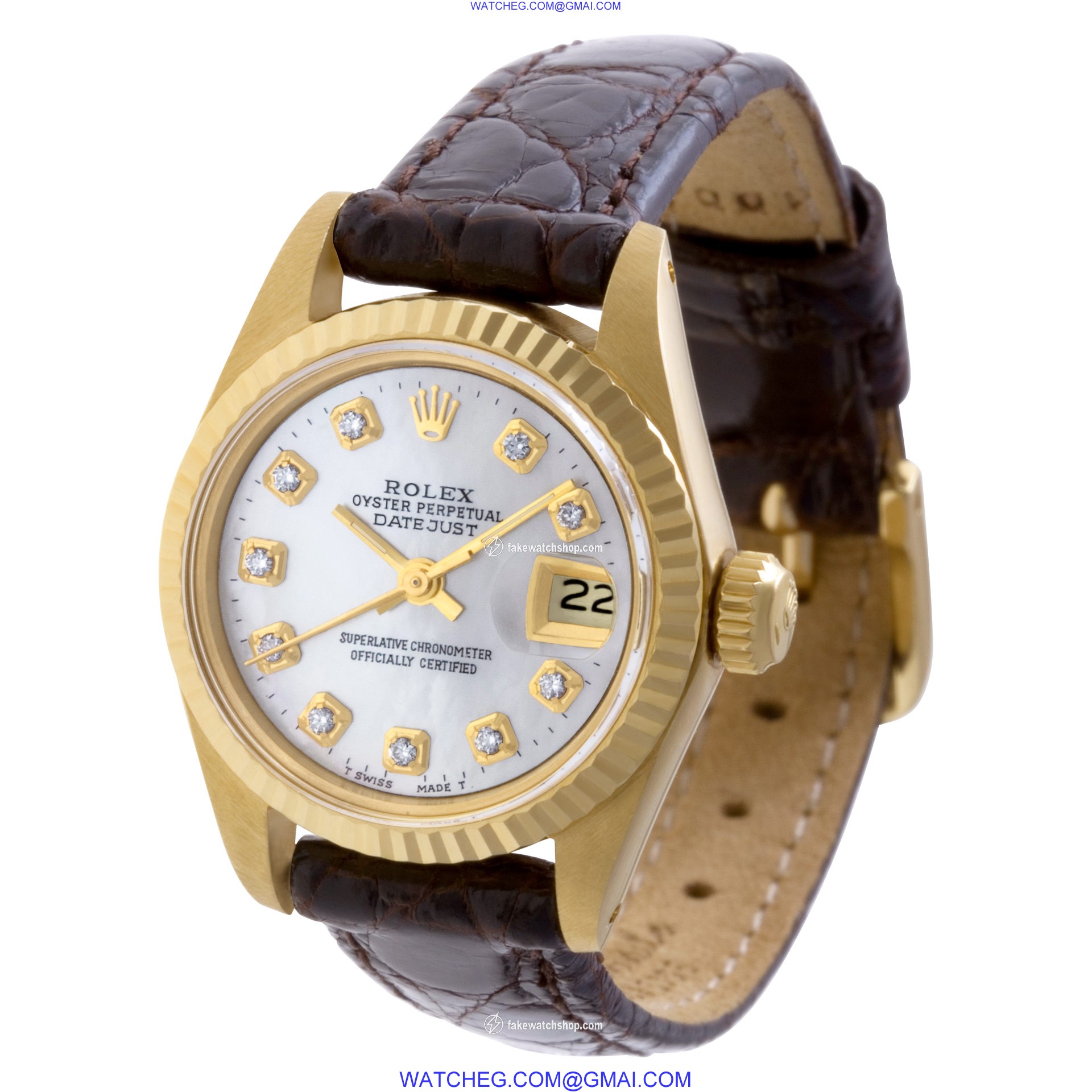 Rolex 6917 Datejust Automatic Female 18k yellow gold 3