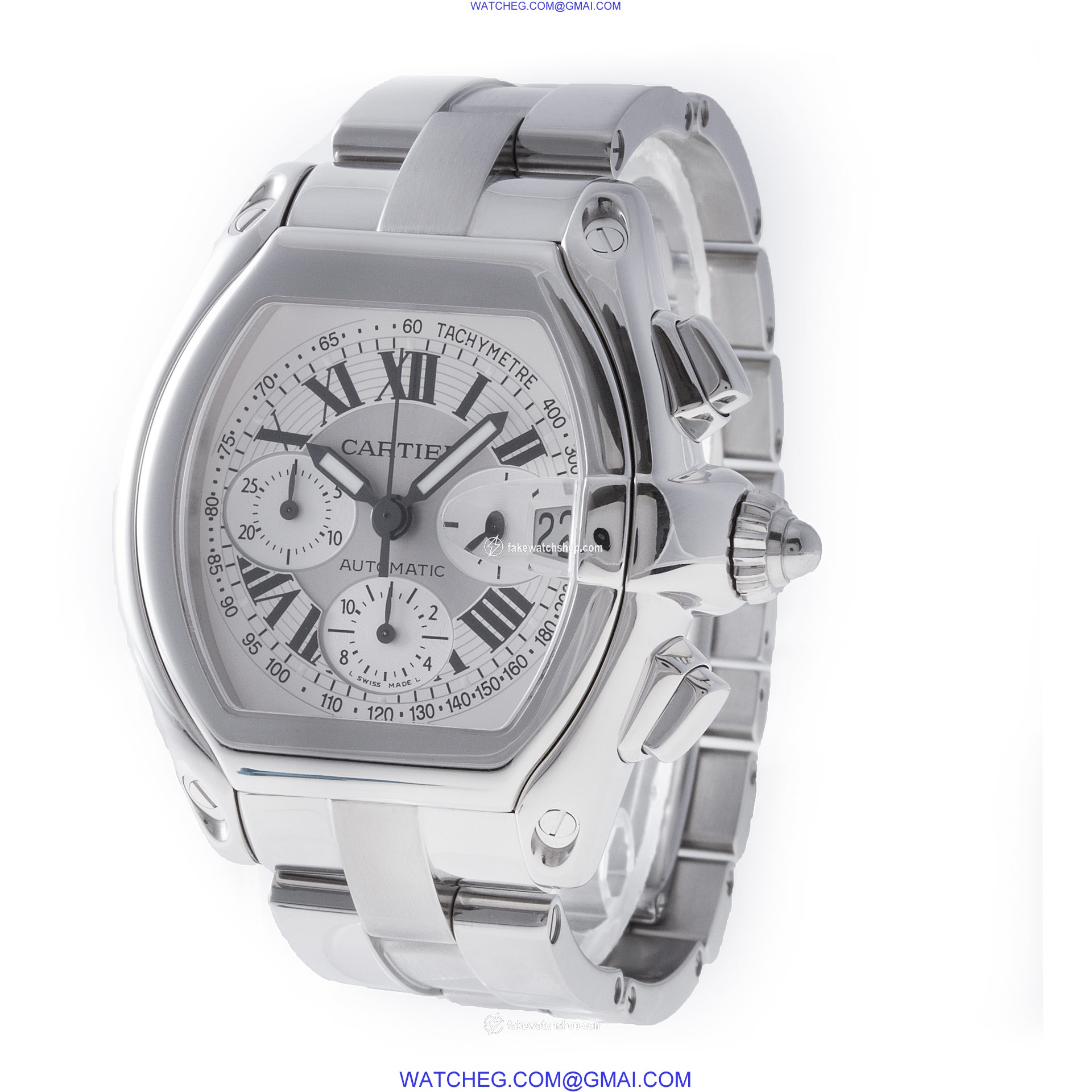Cartier W62019X6 Roadster Automatic Male Stainless Steel 3