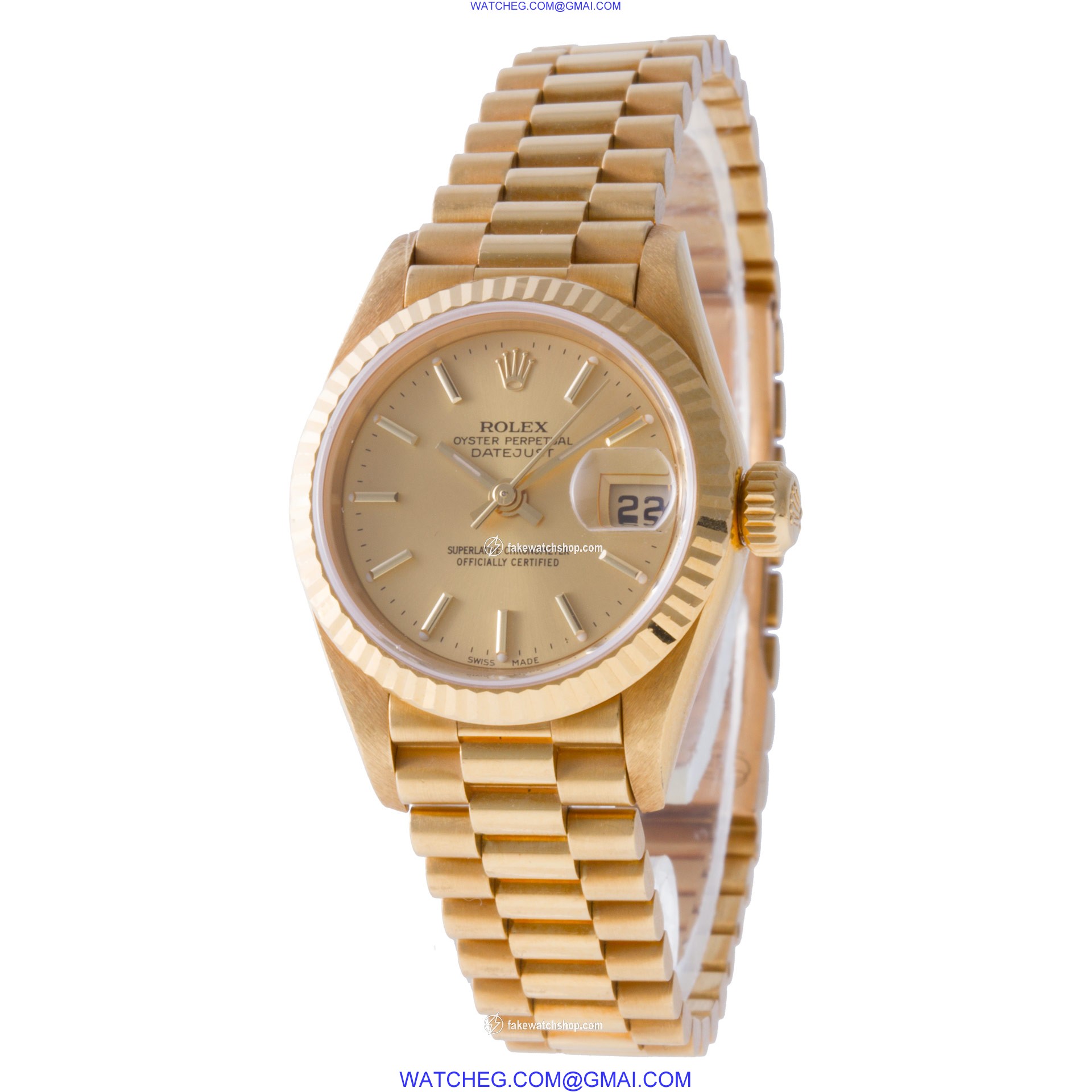Rolex 79178 Datejust Automatic Female 18k yellow gold 3