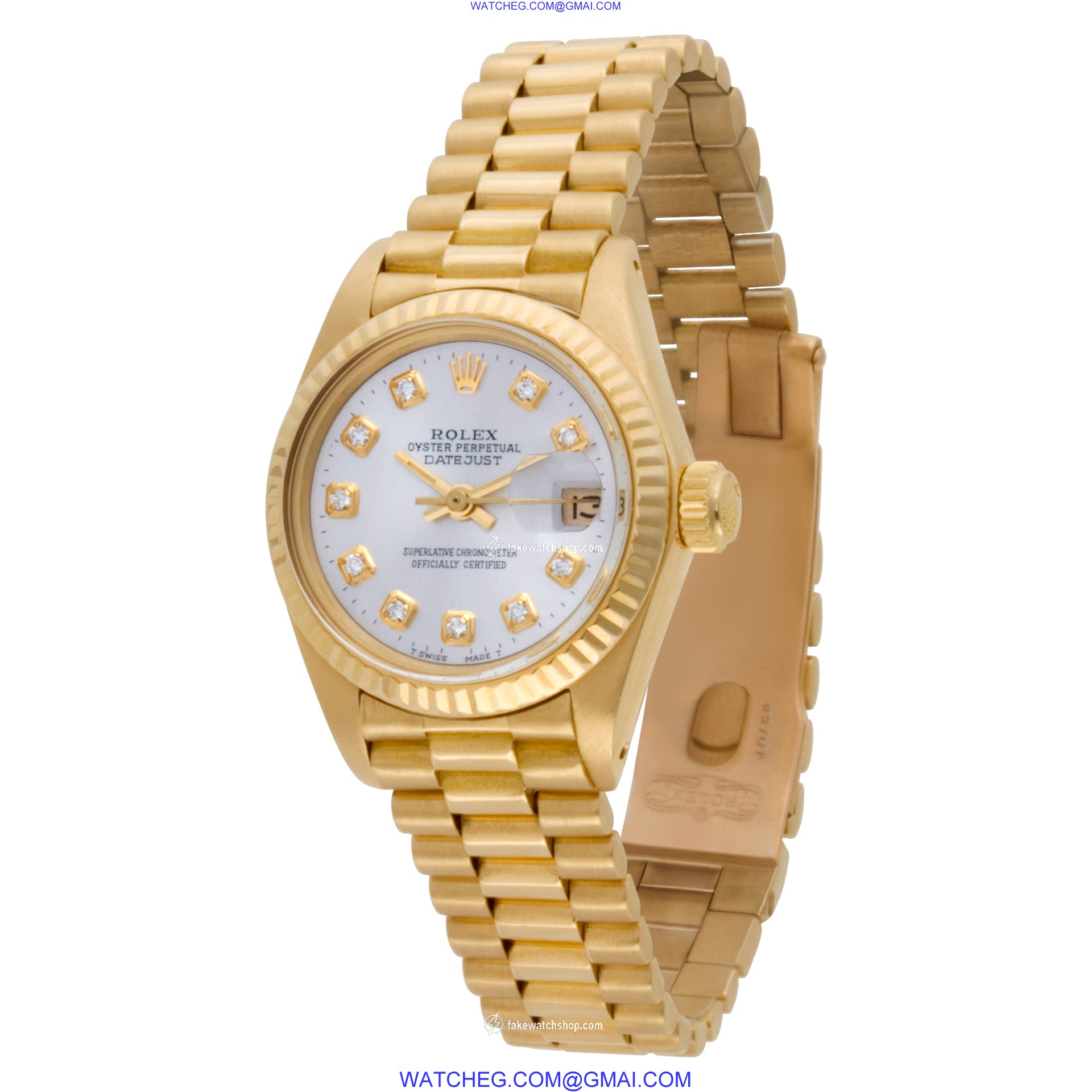 Rolex 6927 Datejust Automatic Female 18k yellow gold 3
