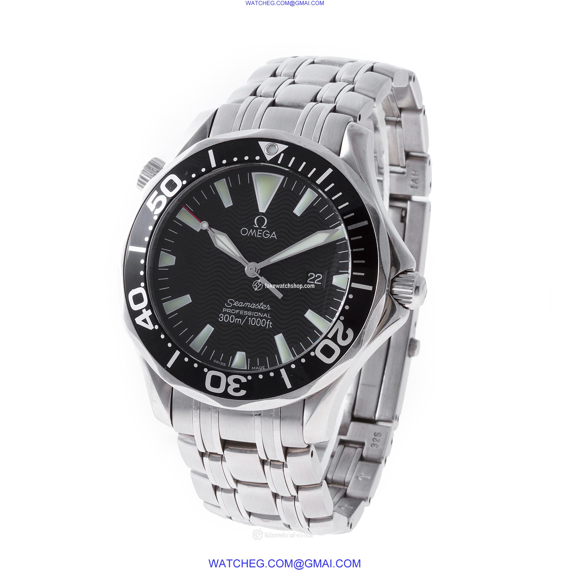 Omega 22645000 Seamaster Quartz Male Stainless Steel 3