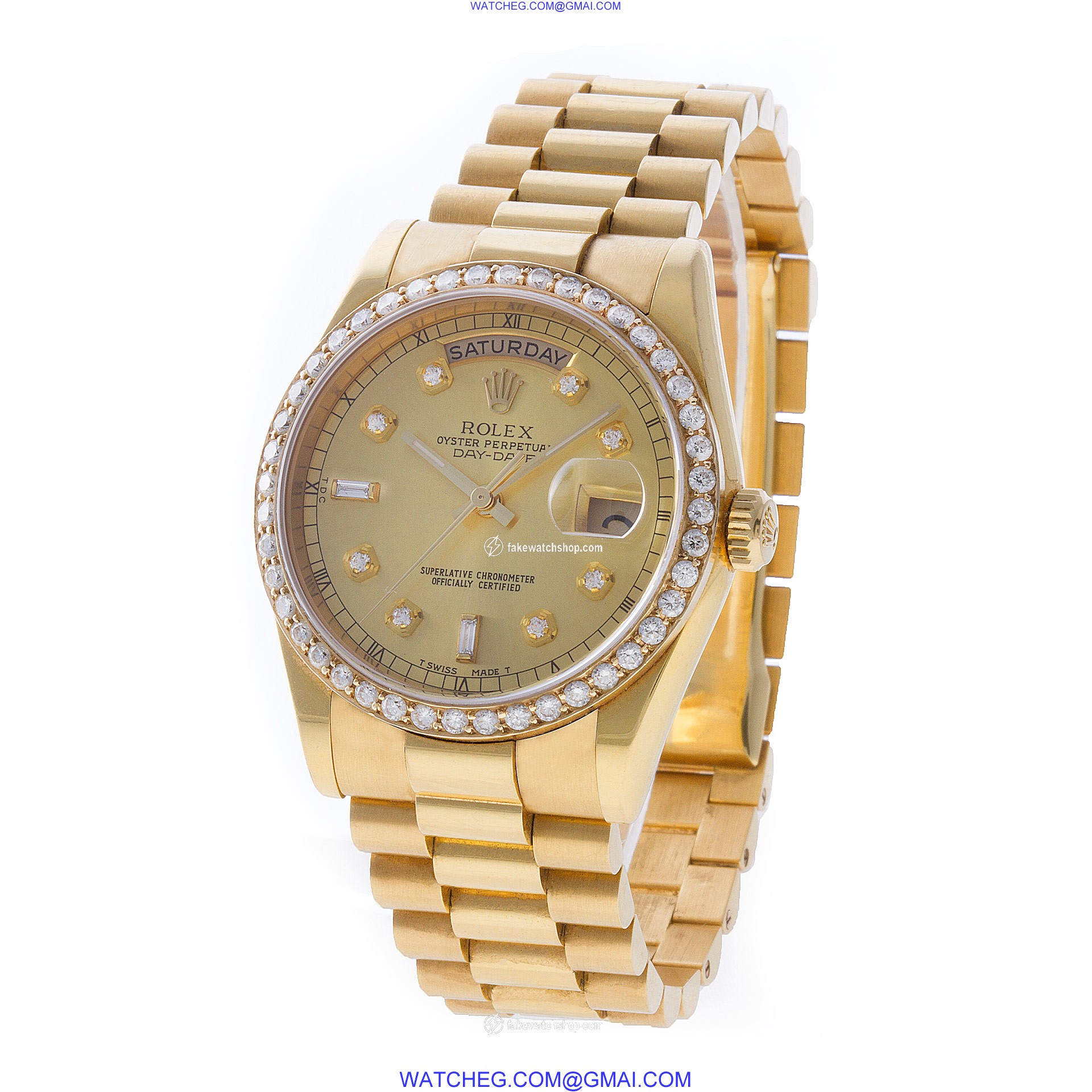 Rolex 118238 Day-Date Automatic Male 18k yellow gold 3