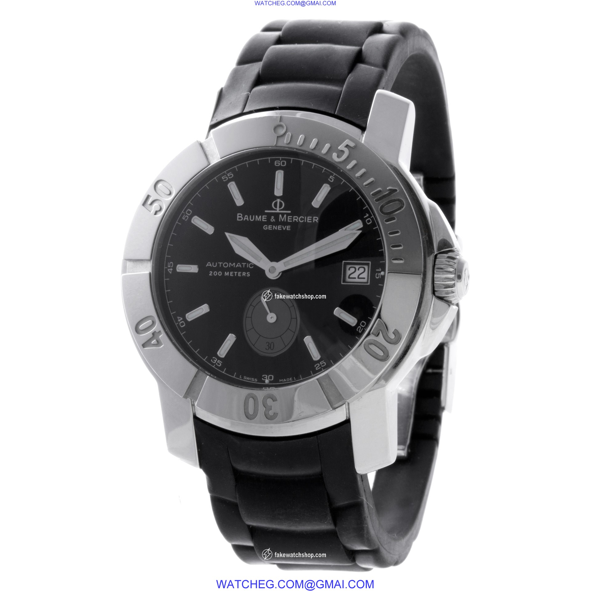 Baume & Mercier moa08123 Capeland Automatic Unisex Stainless Steel 3