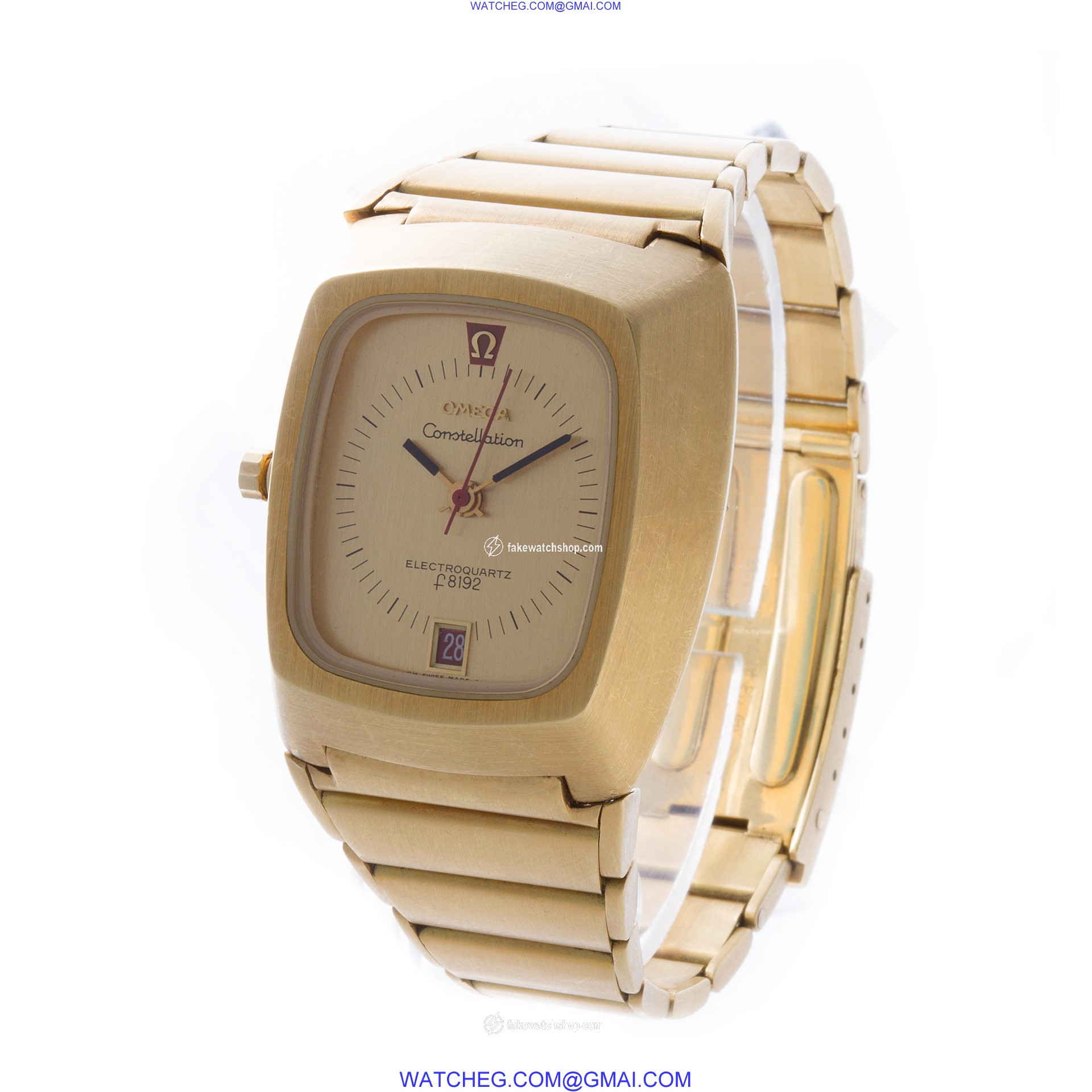 Omega 196.005 Constellation Quartz Male 18k yellow gold 3