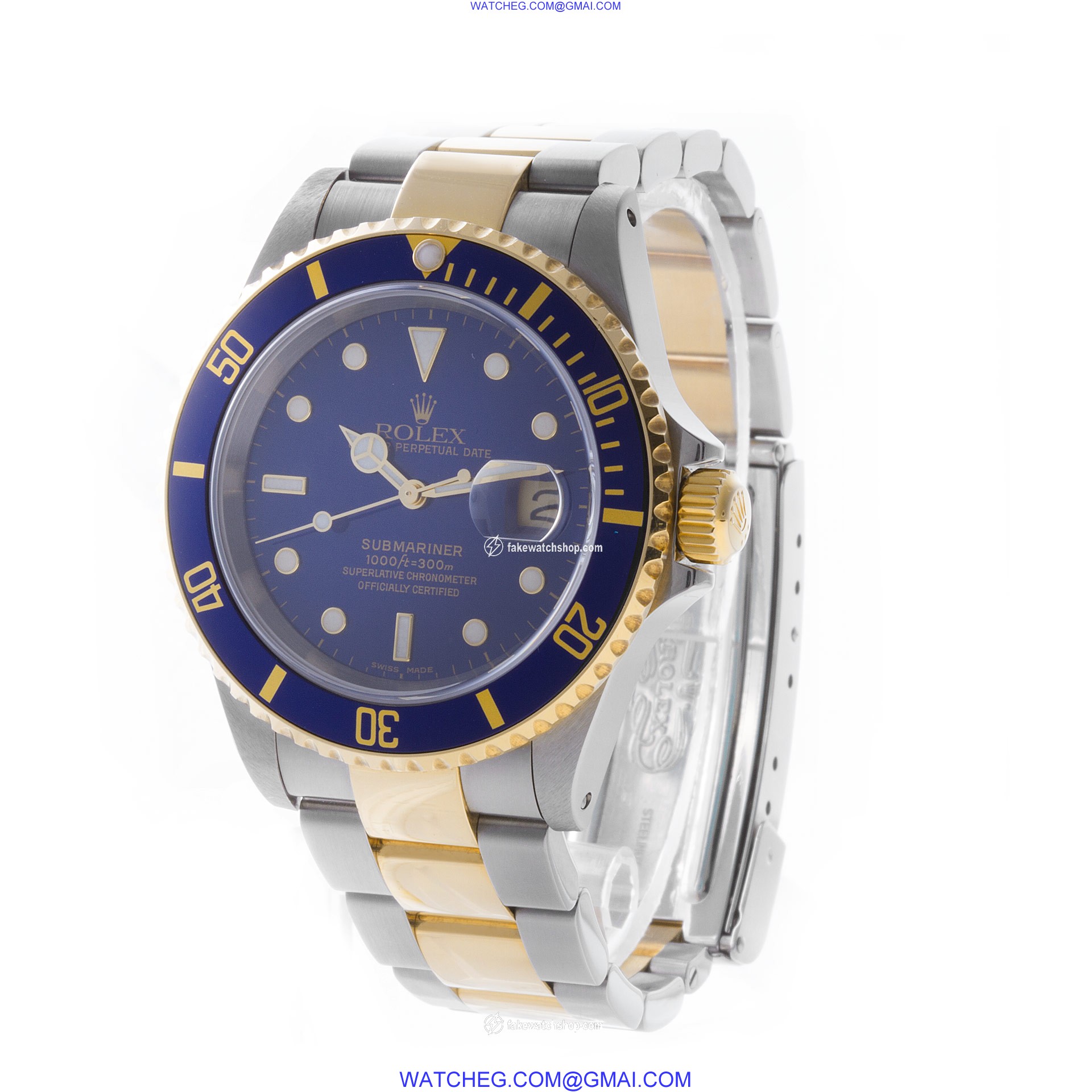 Rolex 16613 Submariner Automatic Male 18k gold & Stainless Steel 3