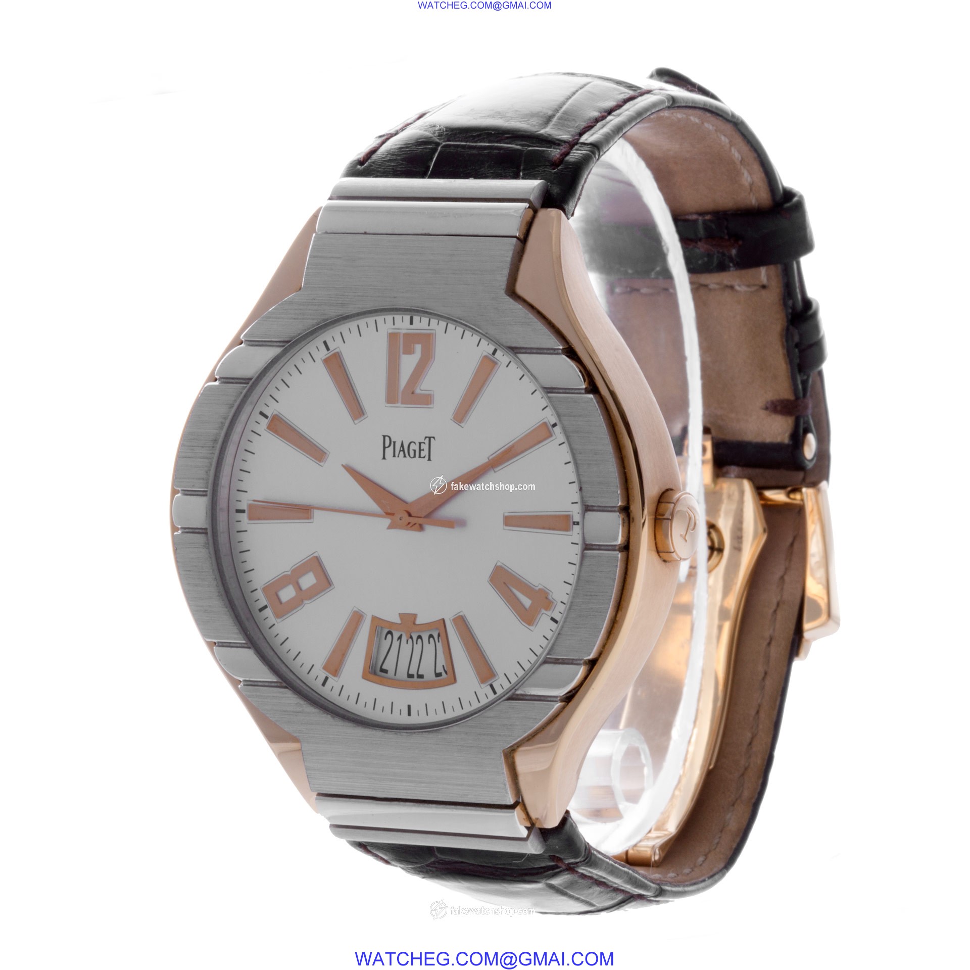 Piaget GOA34041 Polo Automatic Male 18k White and Pink Gold 3