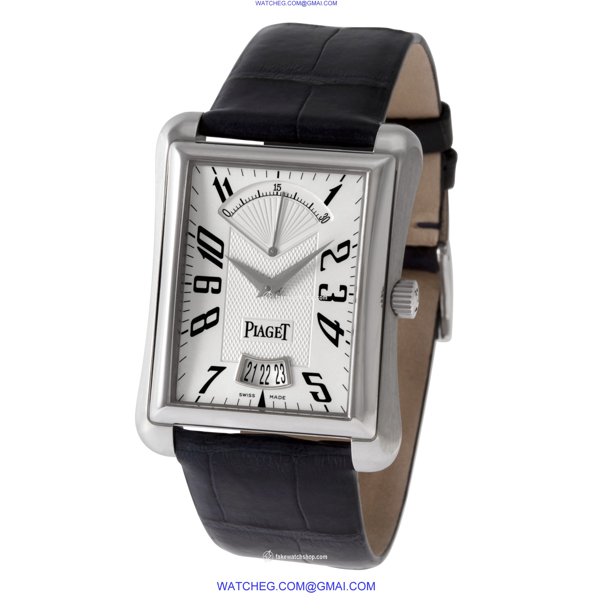 Piaget p10108 Emperador Automatic Male 18k White Gold 3