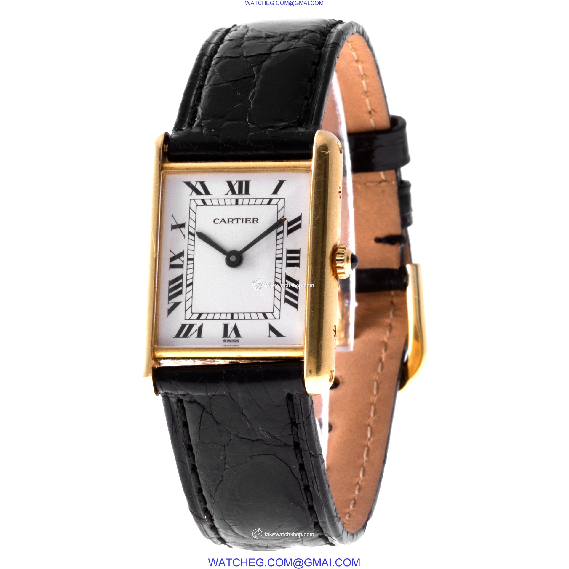 Cartier Cartier 2067 Tank Quartz Female 18k yellow gold 3