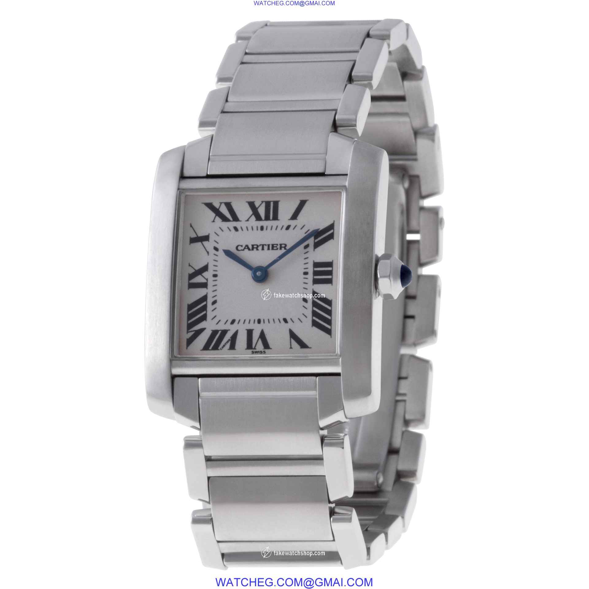Cartier W51008Q3 Tank Francaise Quartz Unisex Stainless Steel 3