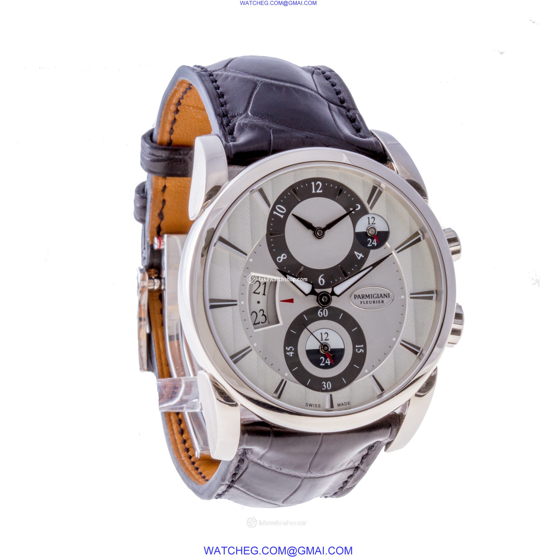 Parmigiani PFC2311002400HA1241 Fleurier Automatic Male 18k White Gold 3