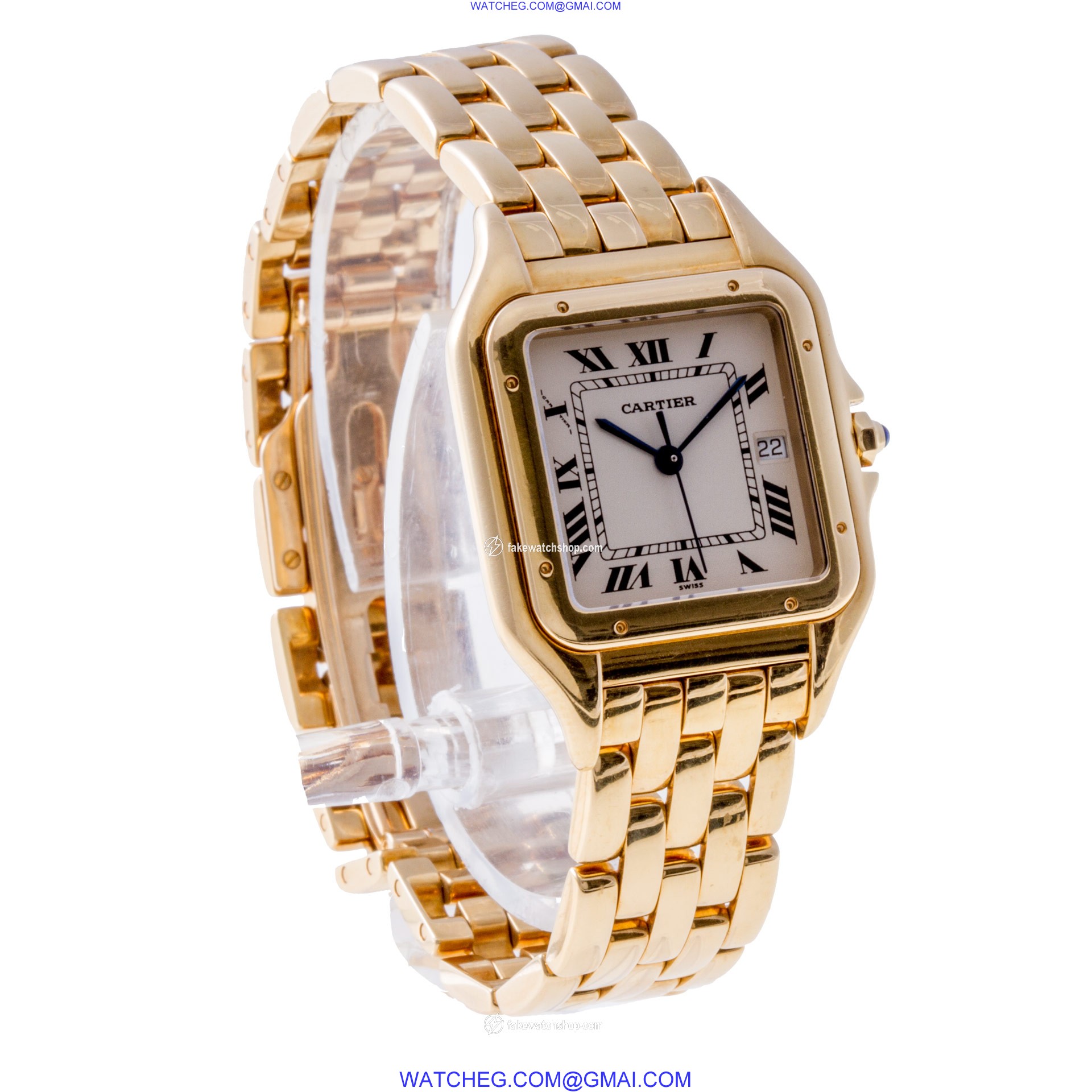 Cartier 887968 Panthere Quartz Male 18k yellow gold 3